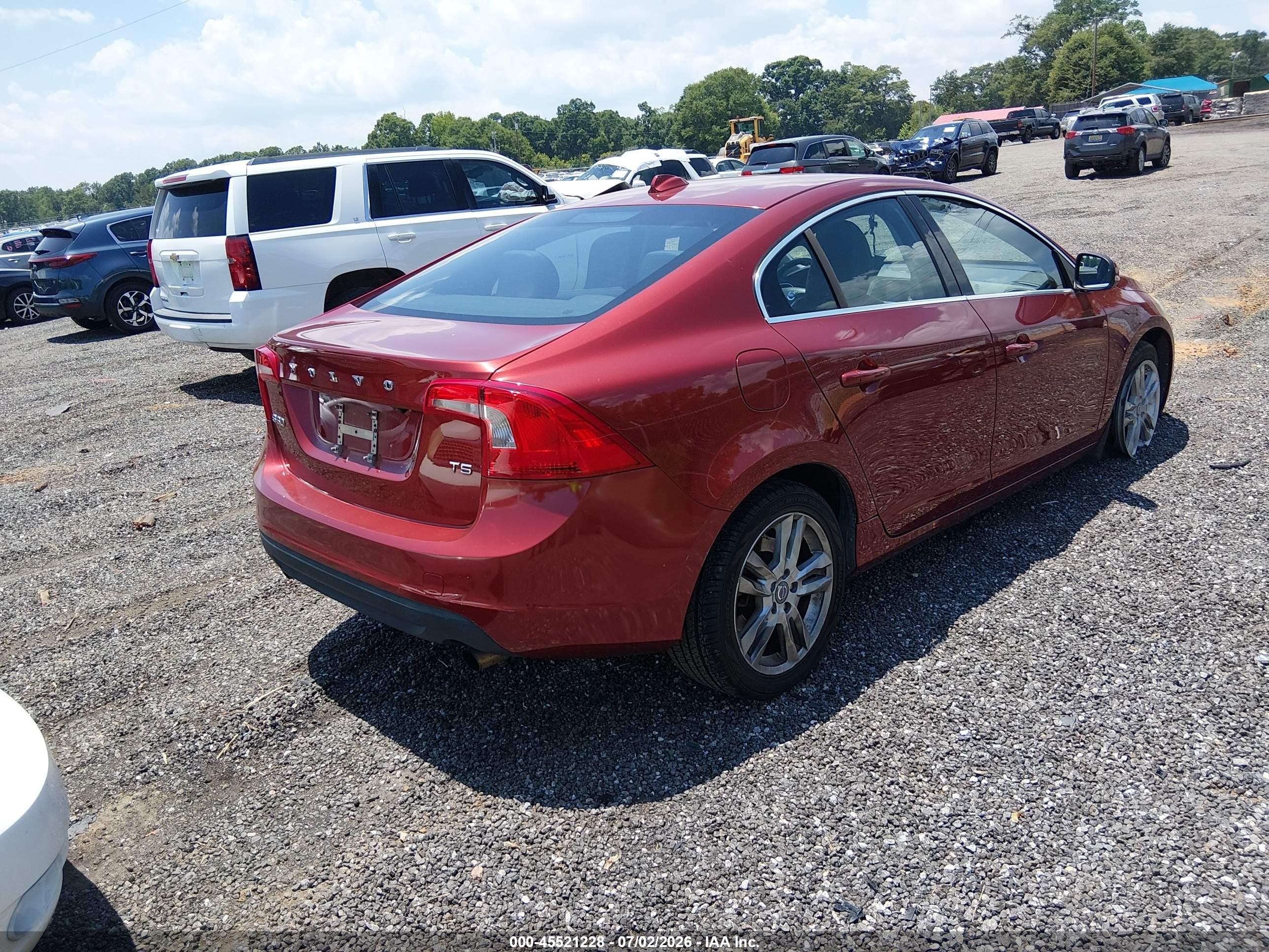 2012 Volvo S60 T5 Red vin: YV1622FS4C2098851