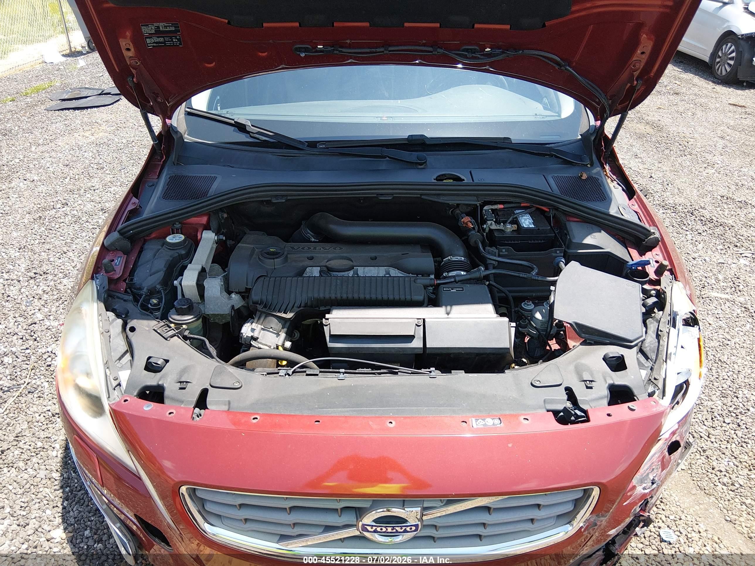 2012 Volvo S60 T5 Red vin: YV1622FS4C2098851