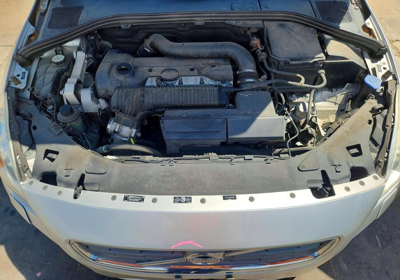 2012 Volvo S60 T5 Silver vin: YV1622FS4C2129760