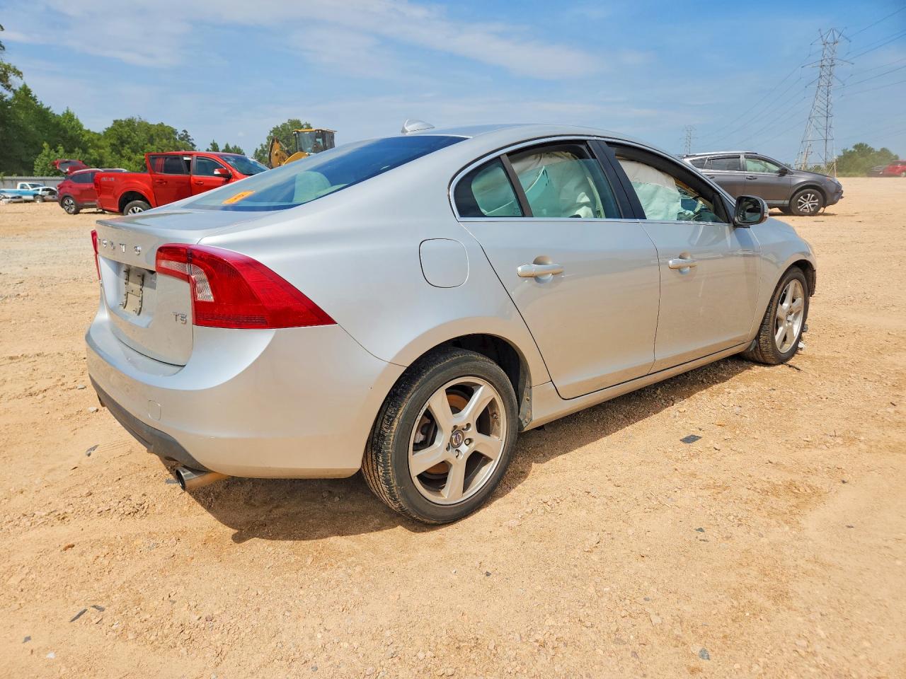 2012 Volvo S60 T5 Silver vin: YV1622FS4C2139348