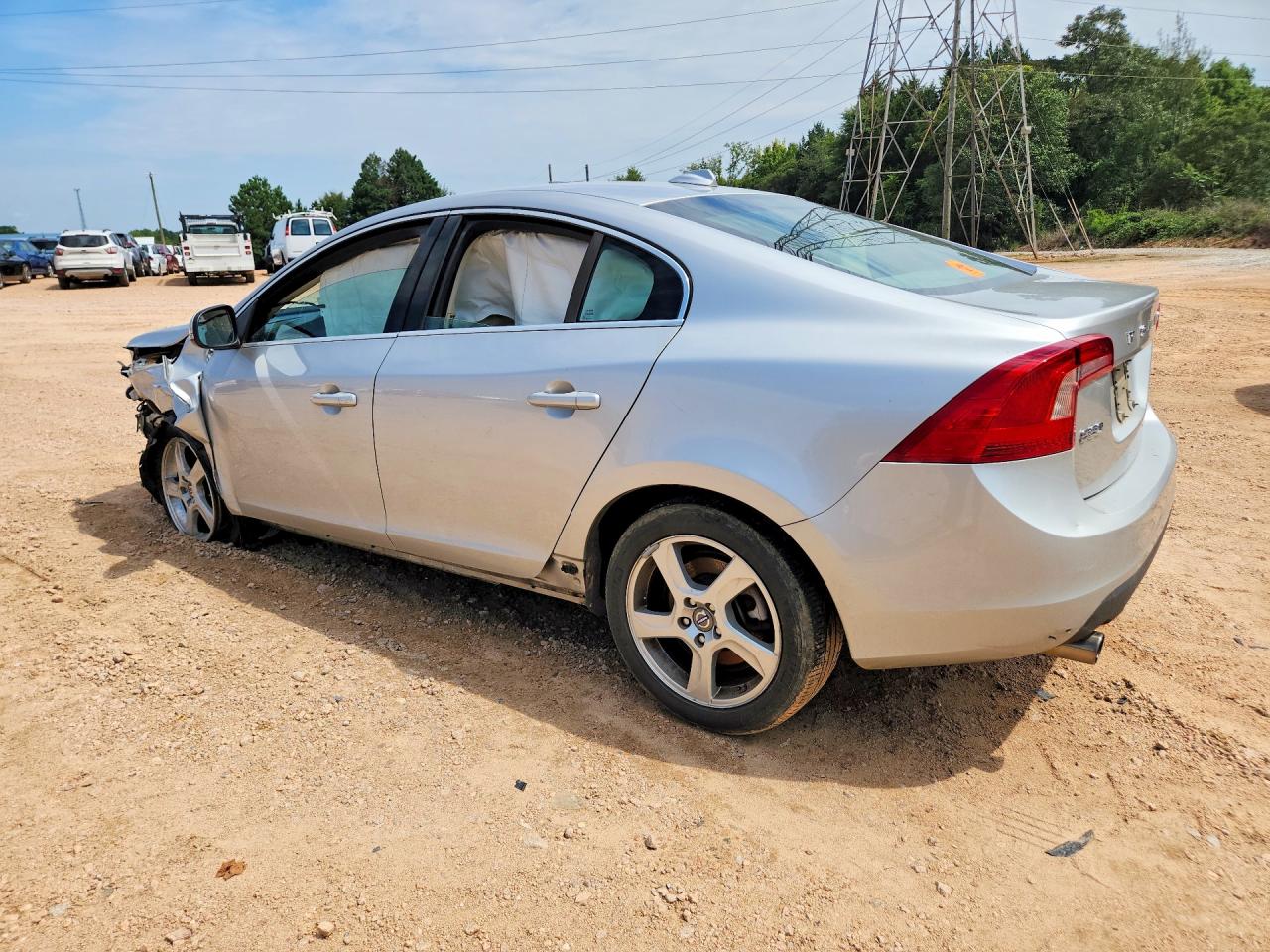 2012 Volvo S60 T5 Silver vin: YV1622FS4C2139348