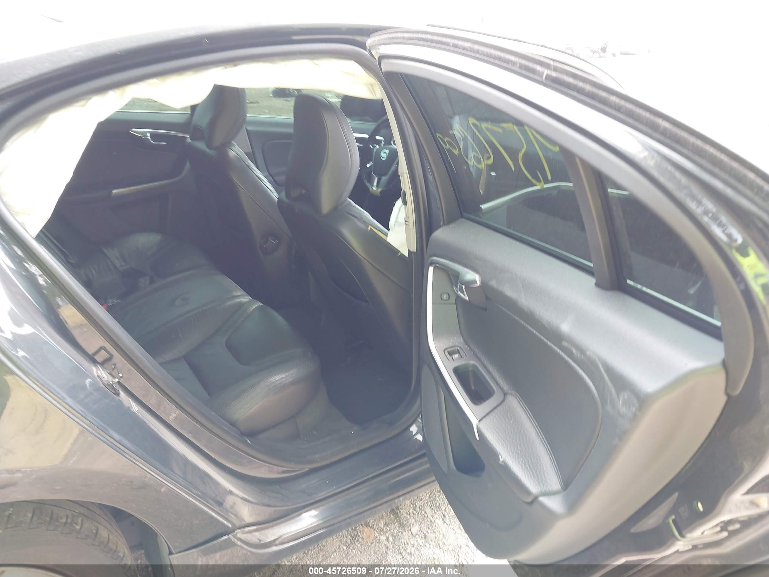 2012 Volvo S60 T5/t5 W/moonroof Gray vin: YV1622FS4C2140807