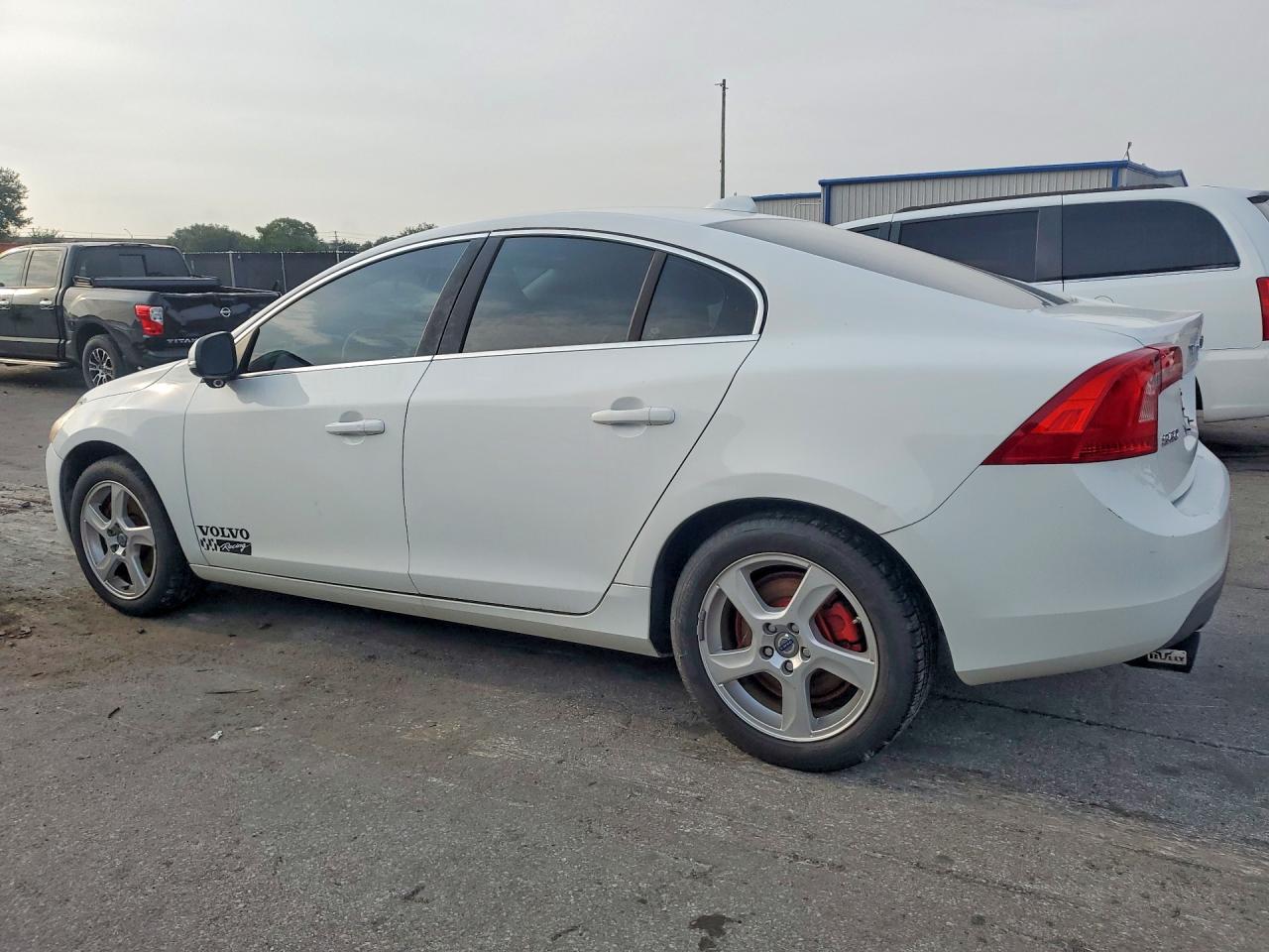 2012 Volvo S60 T5 White vin: YV1622FS5C2031188