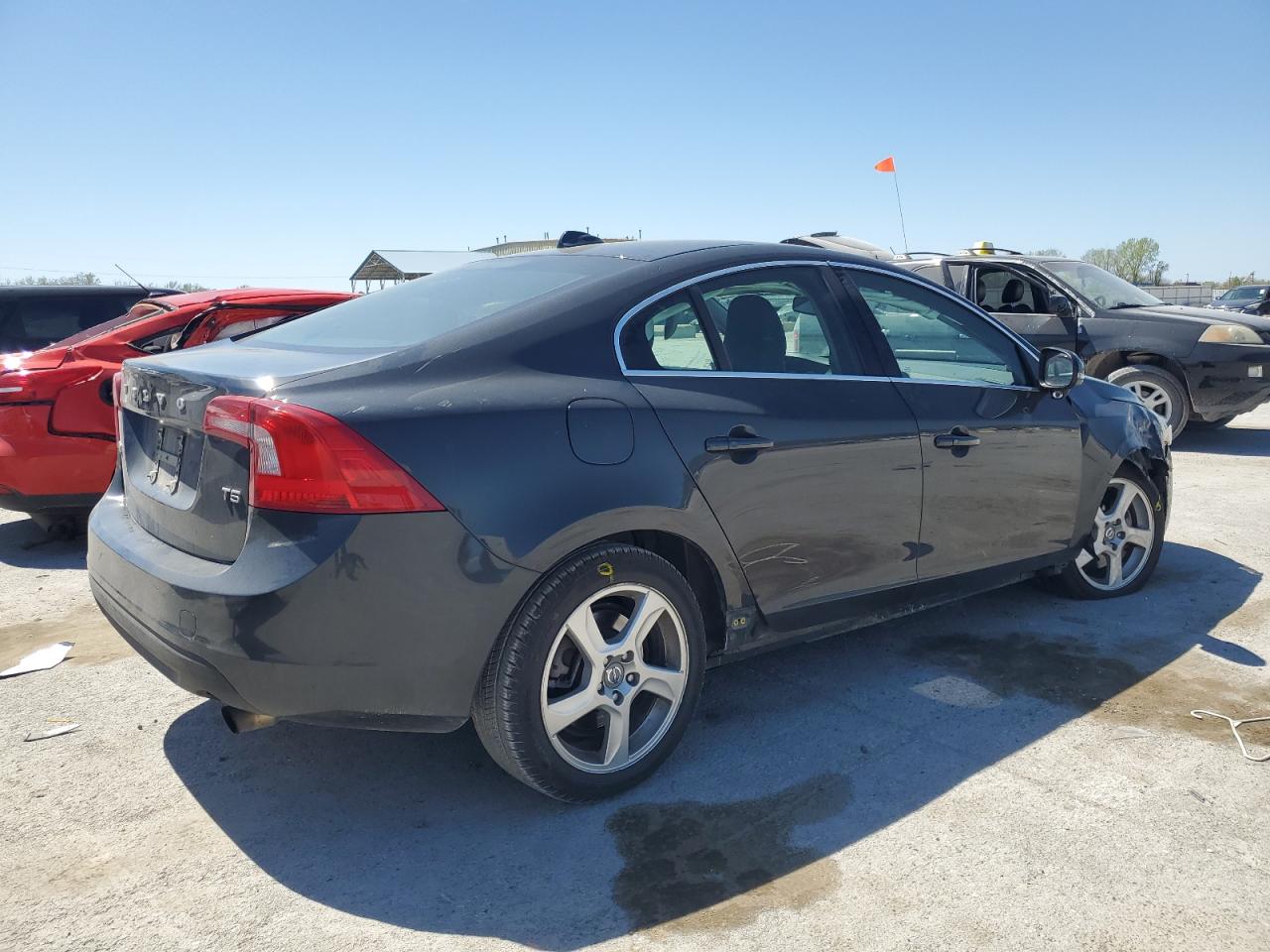 2012 Volvo S60 T5 Gray vin: YV1622FS5C2036262