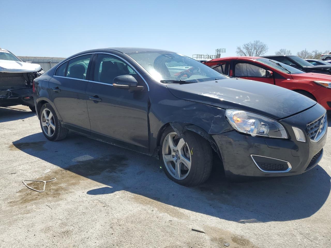 2012 Volvo S60 T5 Gray vin: YV1622FS5C2036262