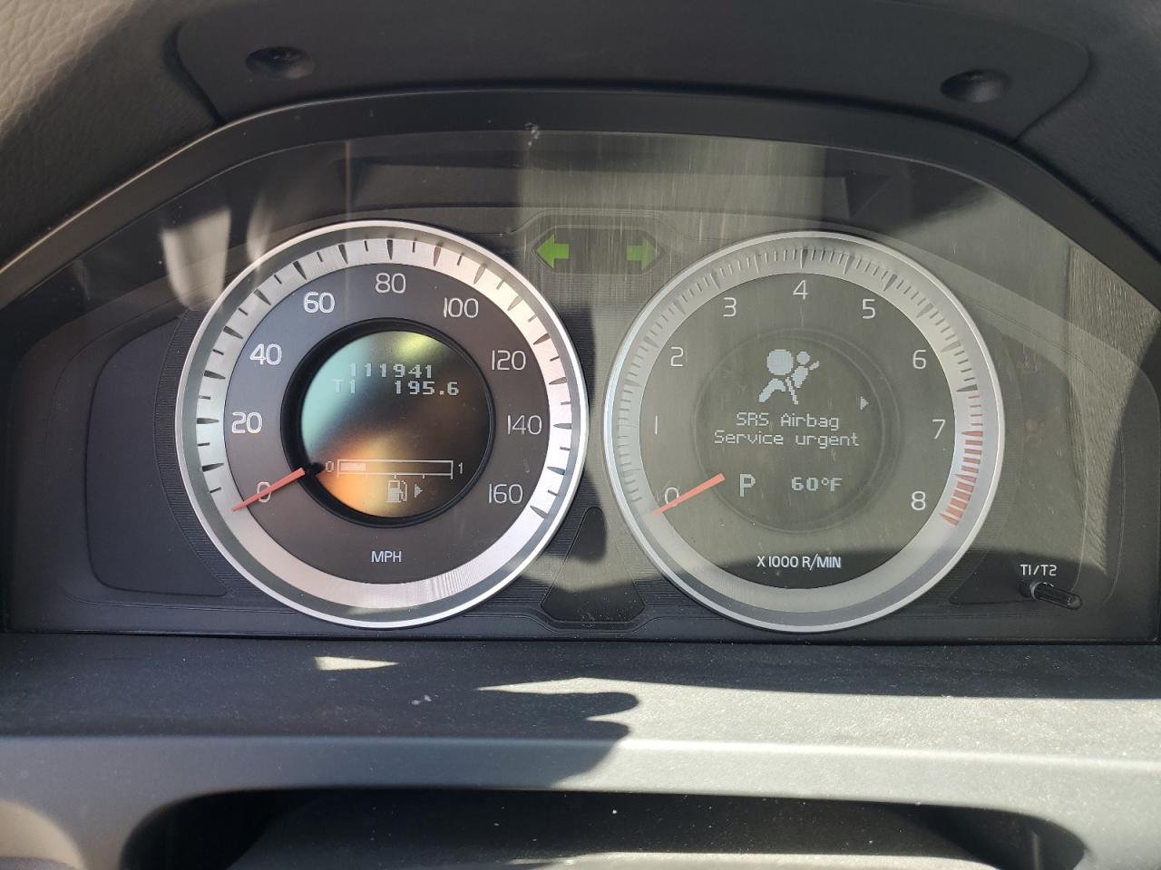 2012 Volvo S60 T5 Gray vin: YV1622FS5C2036262