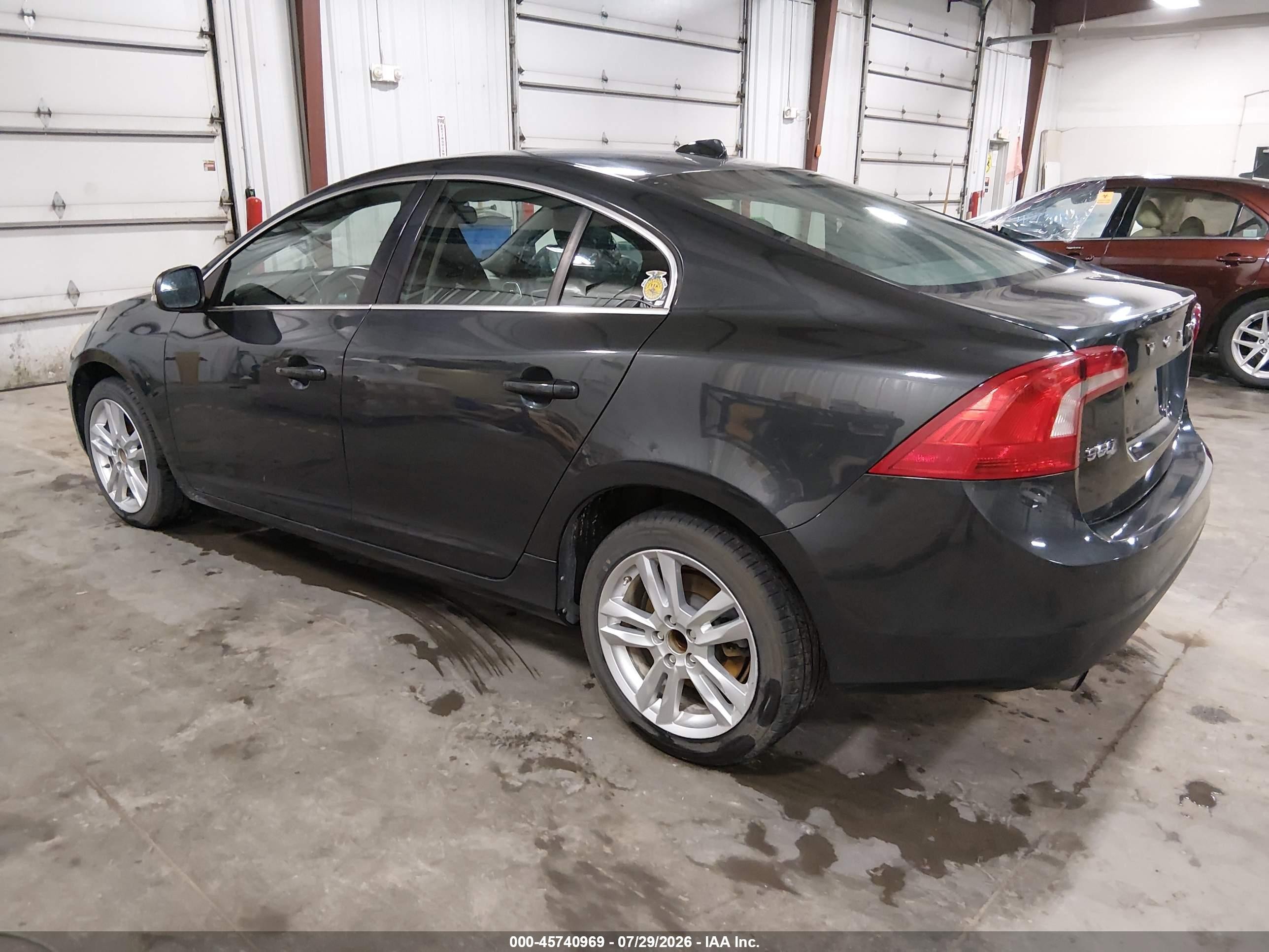 2012 Volvo S60 T5 Gray vin: YV1622FS5C2041557