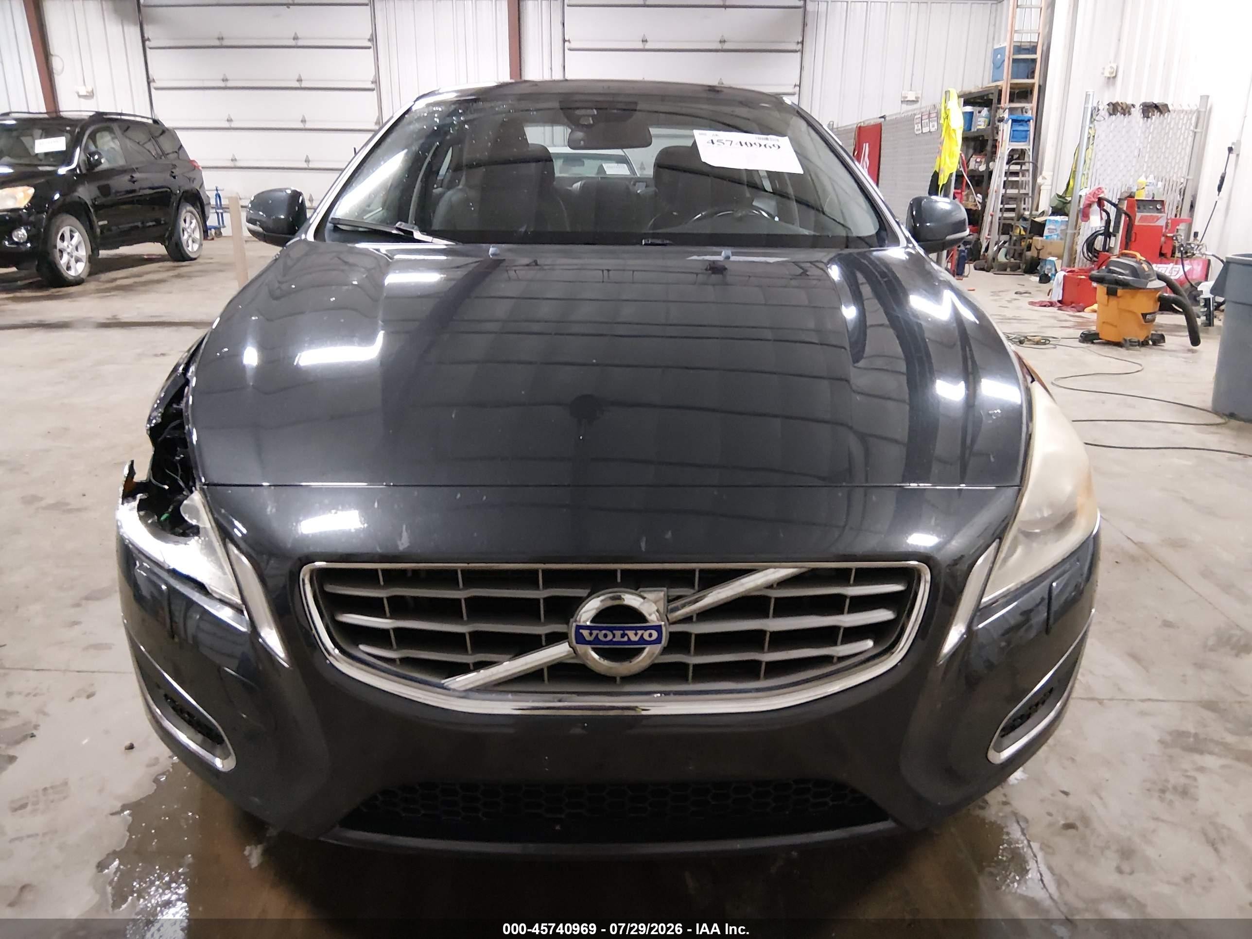2012 Volvo S60 T5 Gray vin: YV1622FS5C2041557