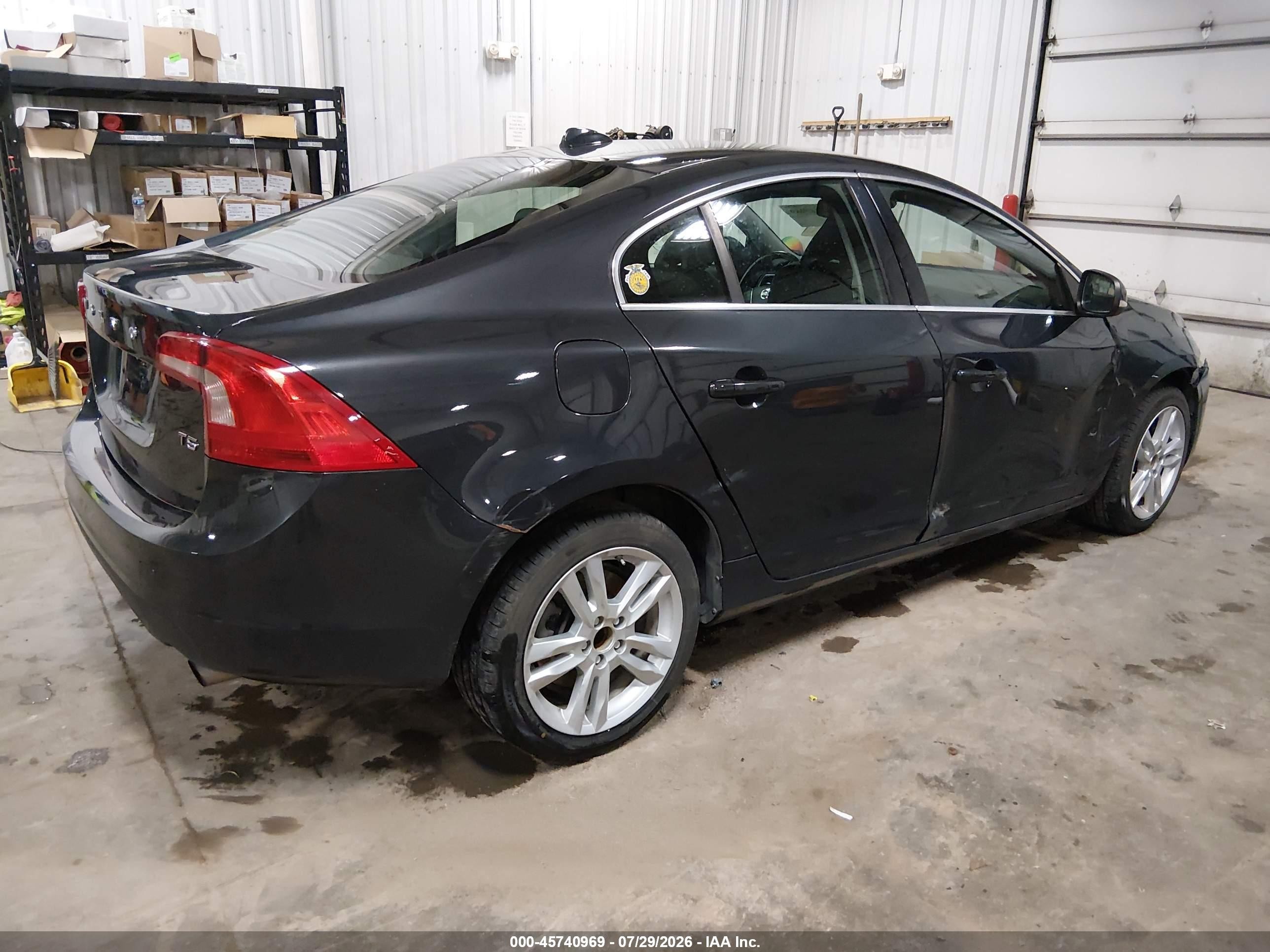 2012 Volvo S60 T5 Gray vin: YV1622FS5C2041557