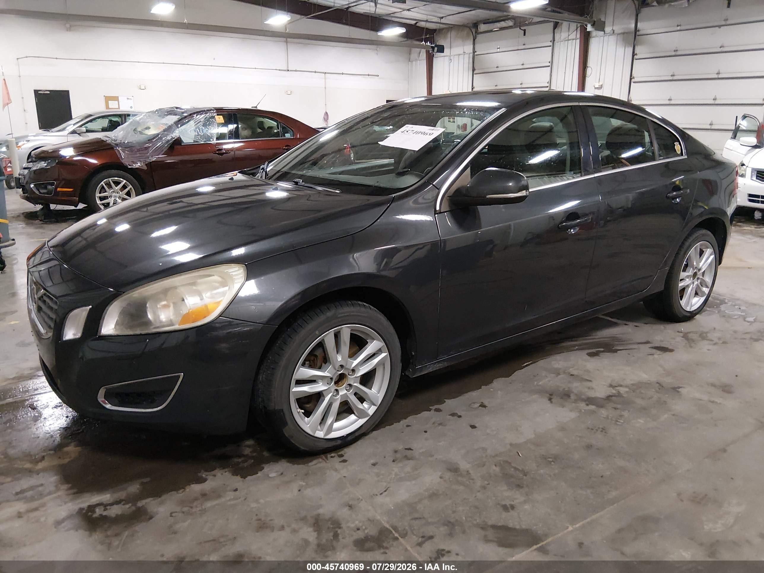 2012 Volvo S60 T5 Gray vin: YV1622FS5C2041557