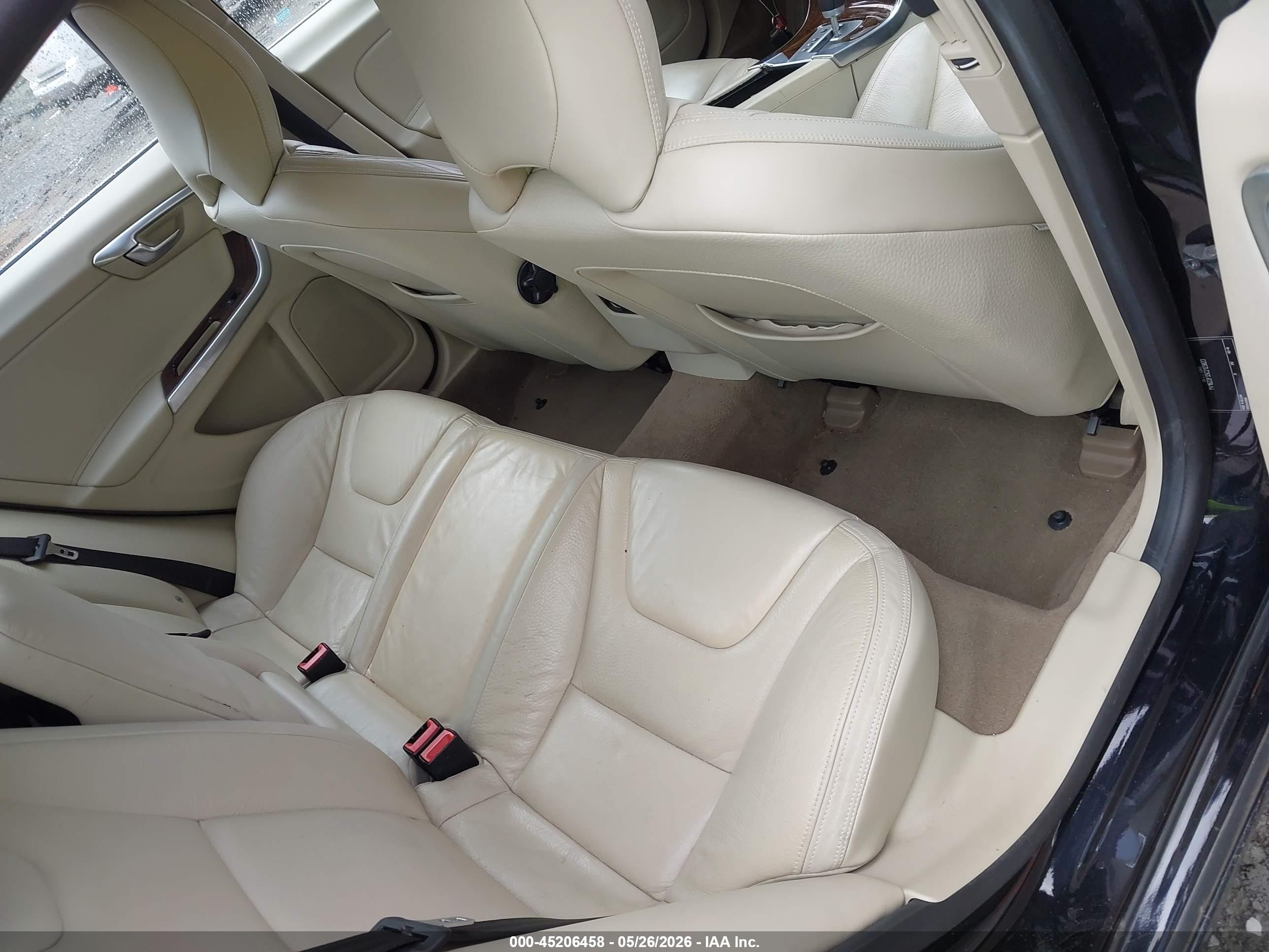 2012 Volvo S60 T5 Black vin: YV1622FS5C2123823