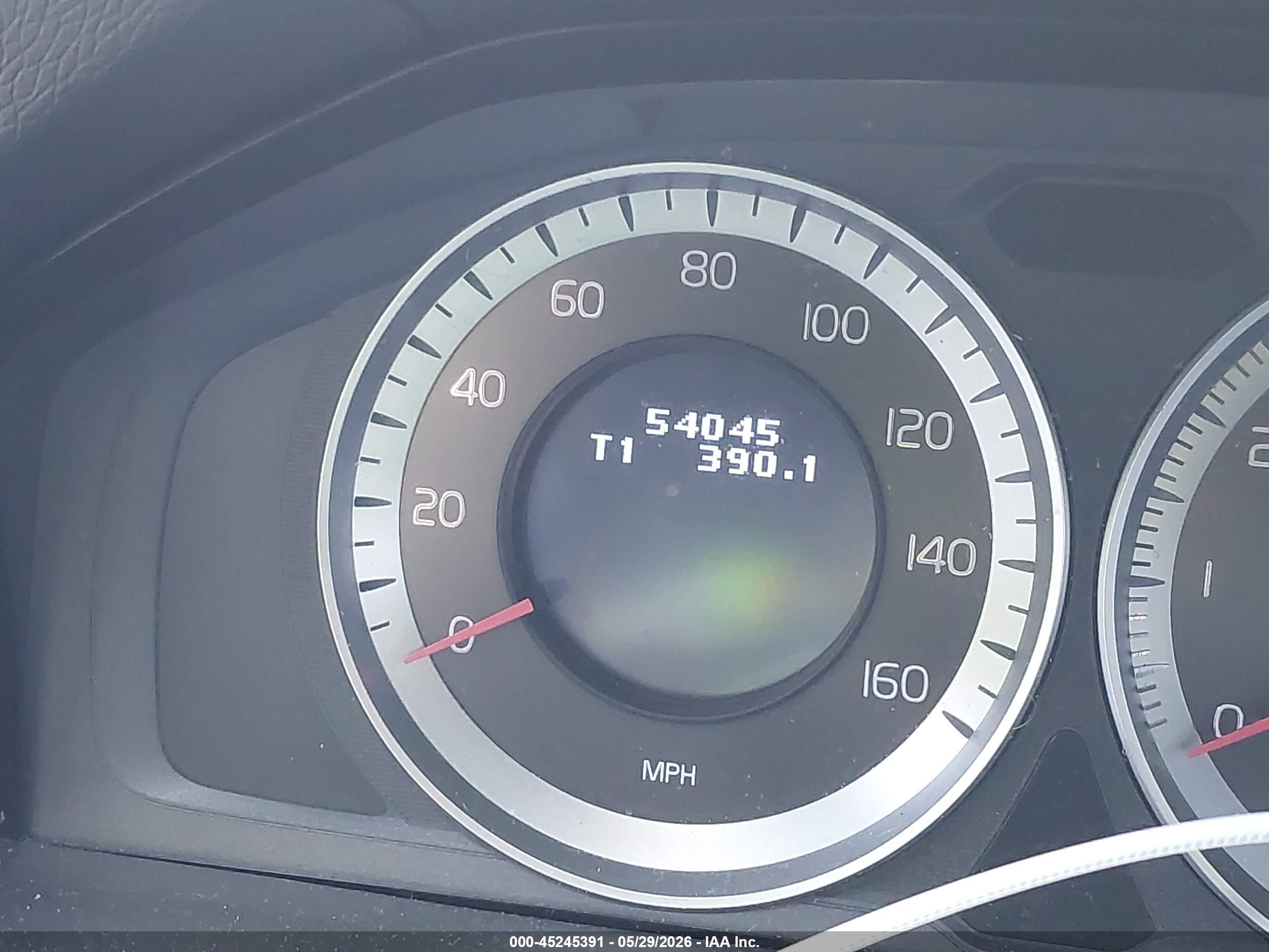 2012 Volvo S60 T5 Black vin: YV1622FS5C2136586