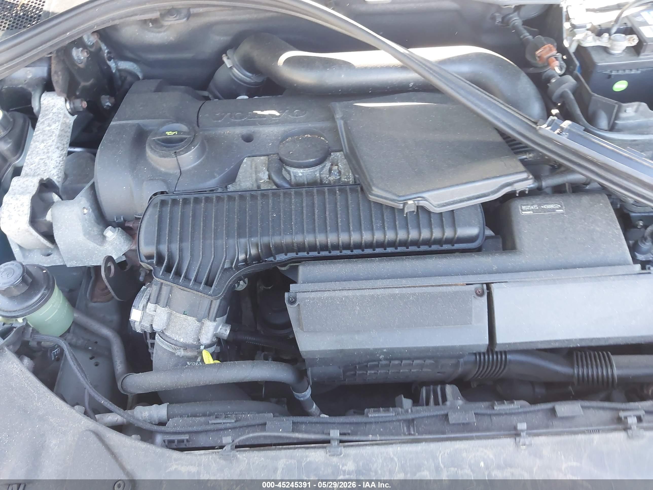 2012 Volvo S60 T5 Black vin: YV1622FS5C2136586
