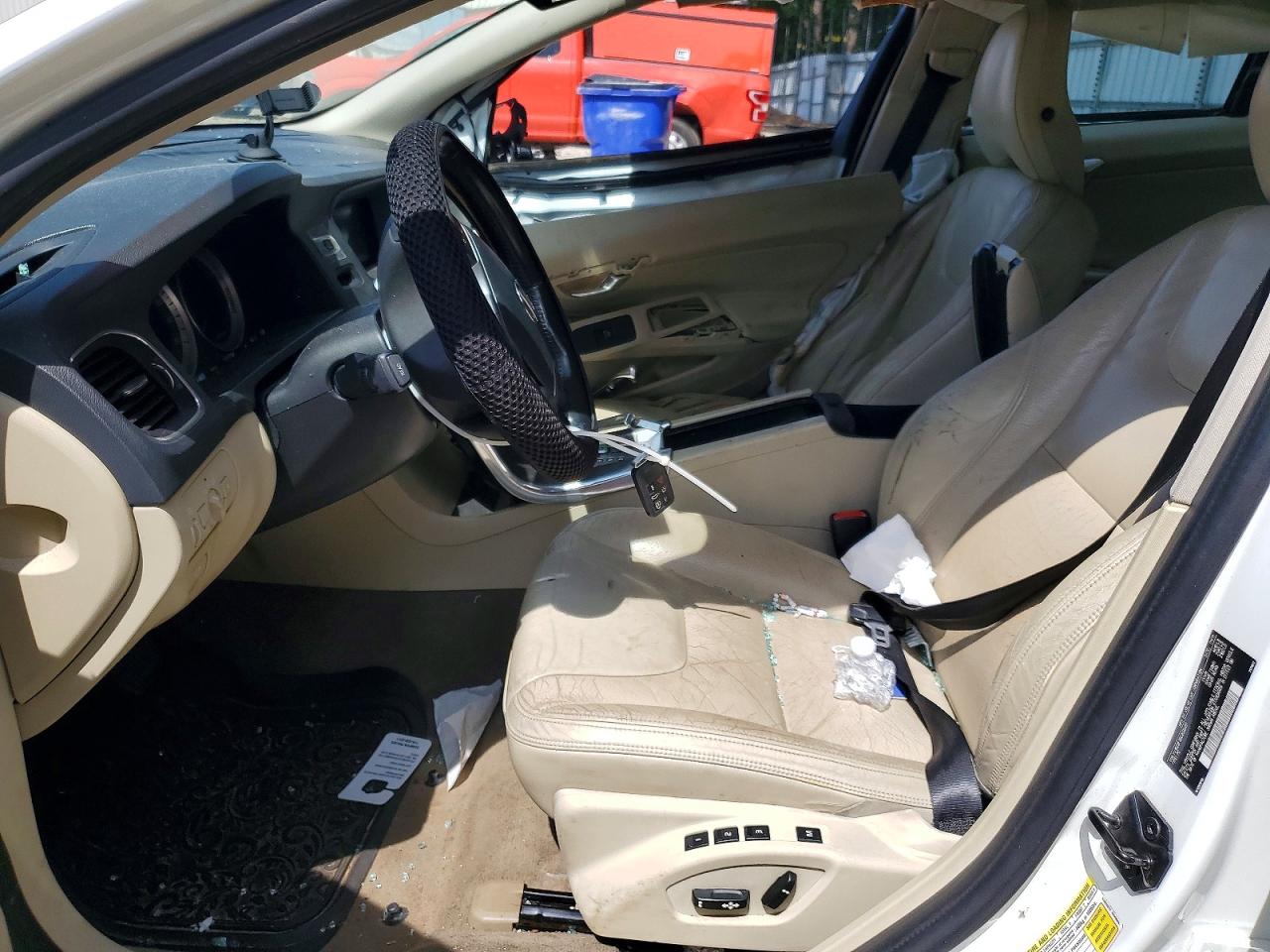 2012 Volvo S60 T5 White vin: YV1622FS6C2029191