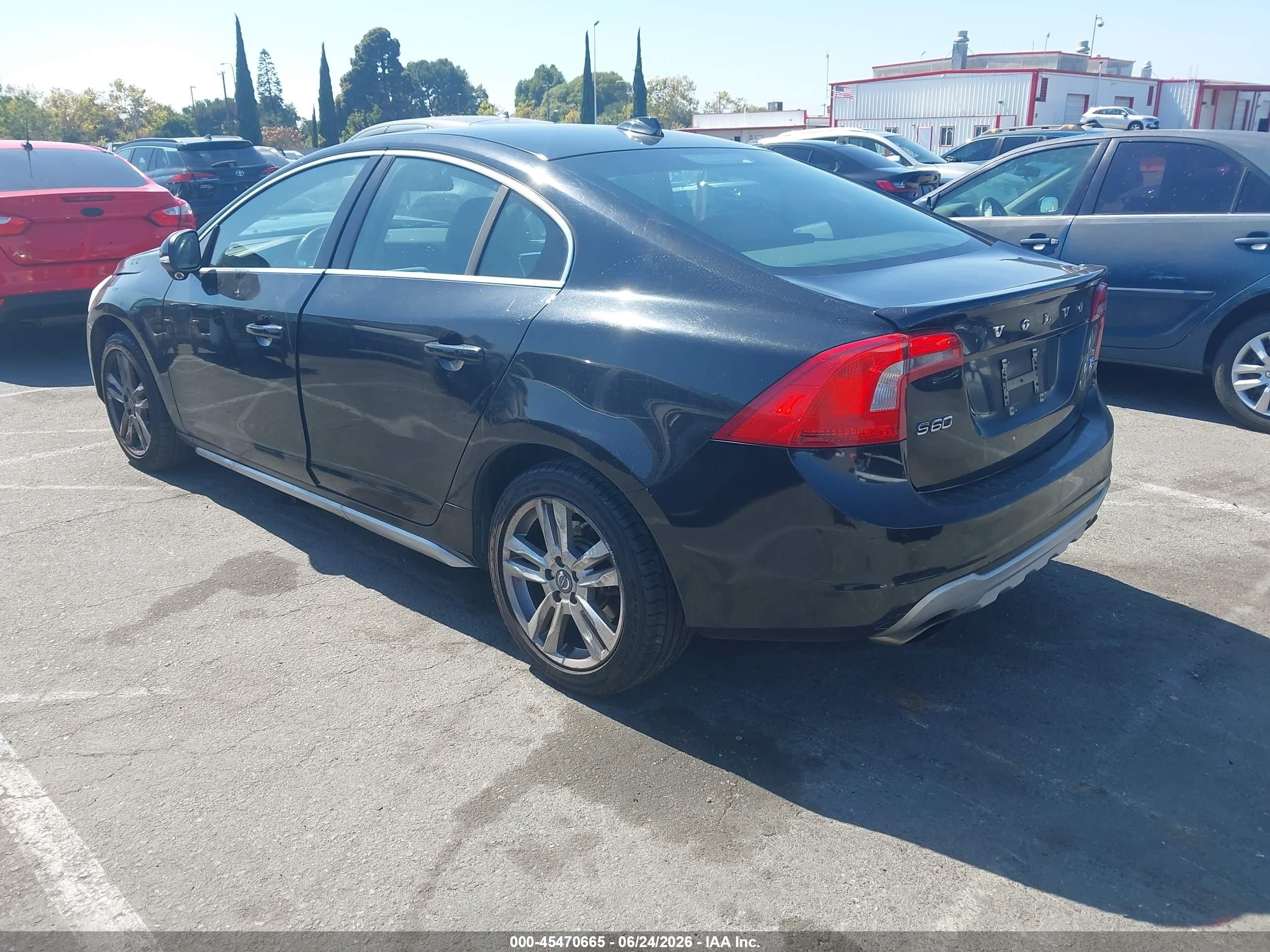 2012 Volvo S60 T5 Black vin: YV1622FS6C2084675