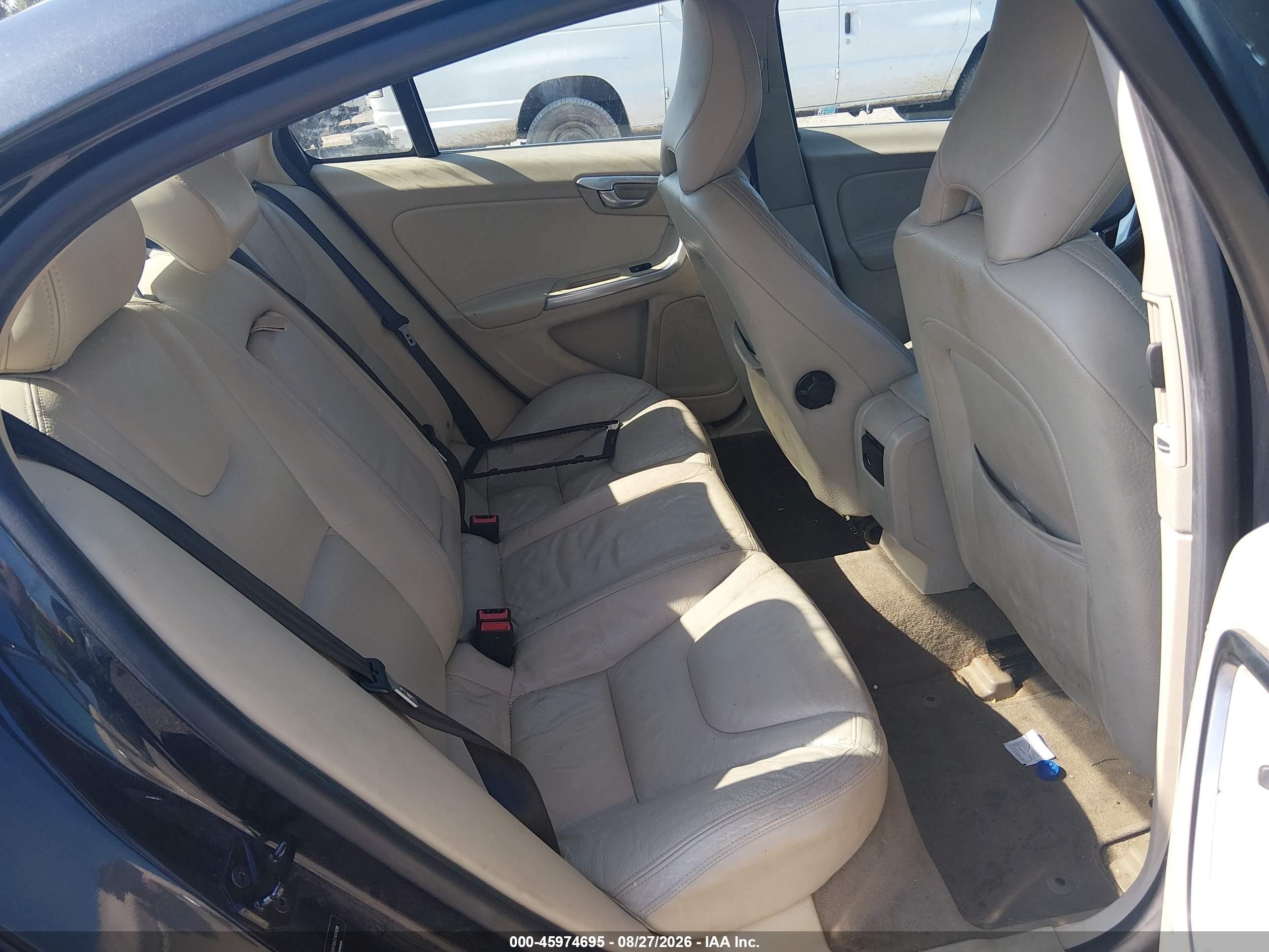 2012 Volvo S60 T5 Gray vin: YV1622FS6C2107839