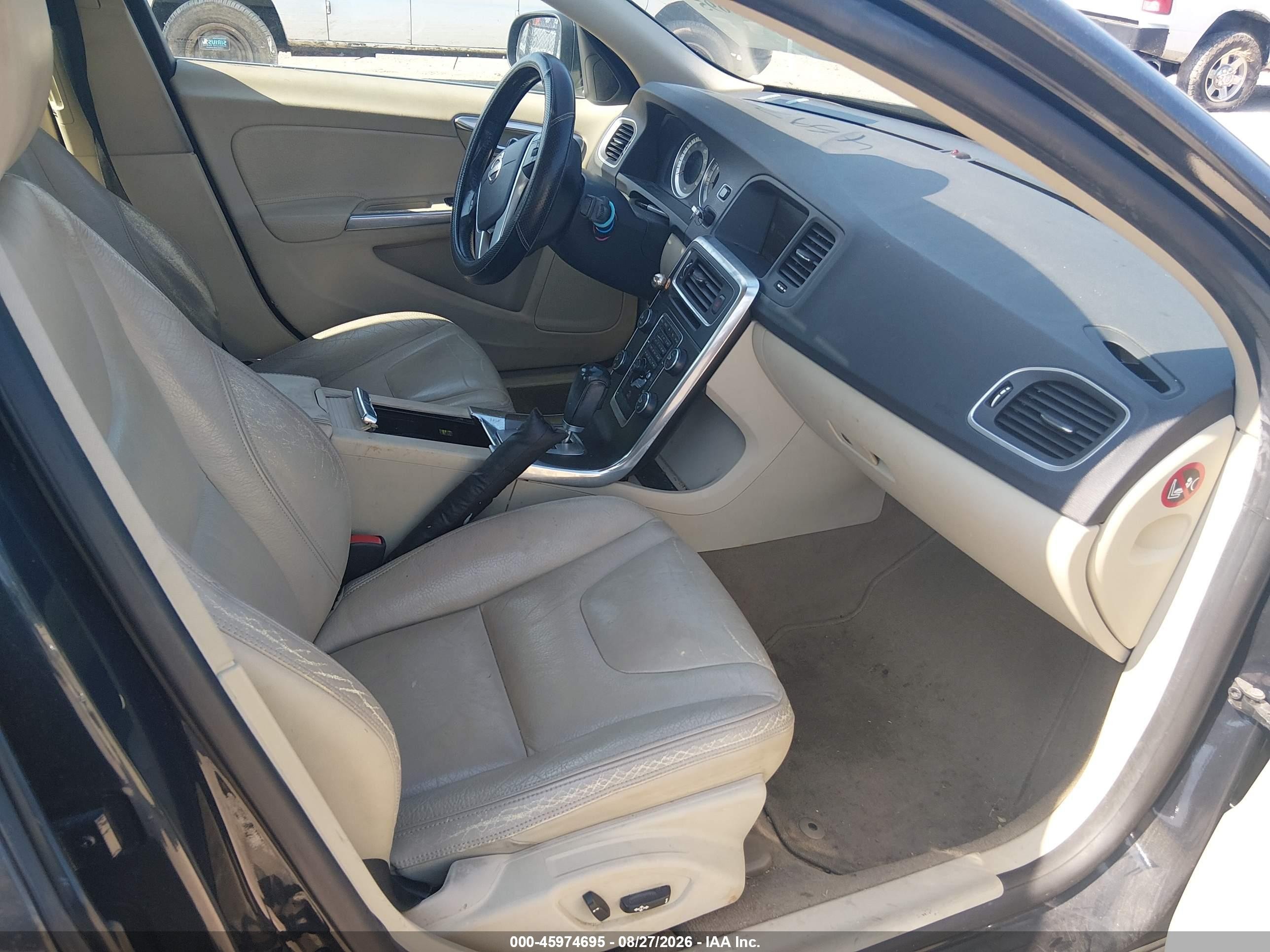2012 Volvo S60 T5 Gray vin: YV1622FS6C2107839