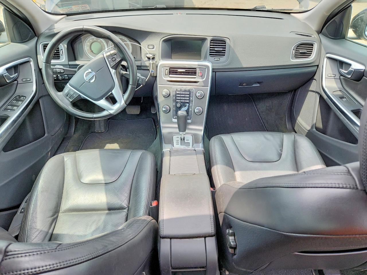 2012 Volvo S60 T5 Black vin: YV1622FS6C2109008