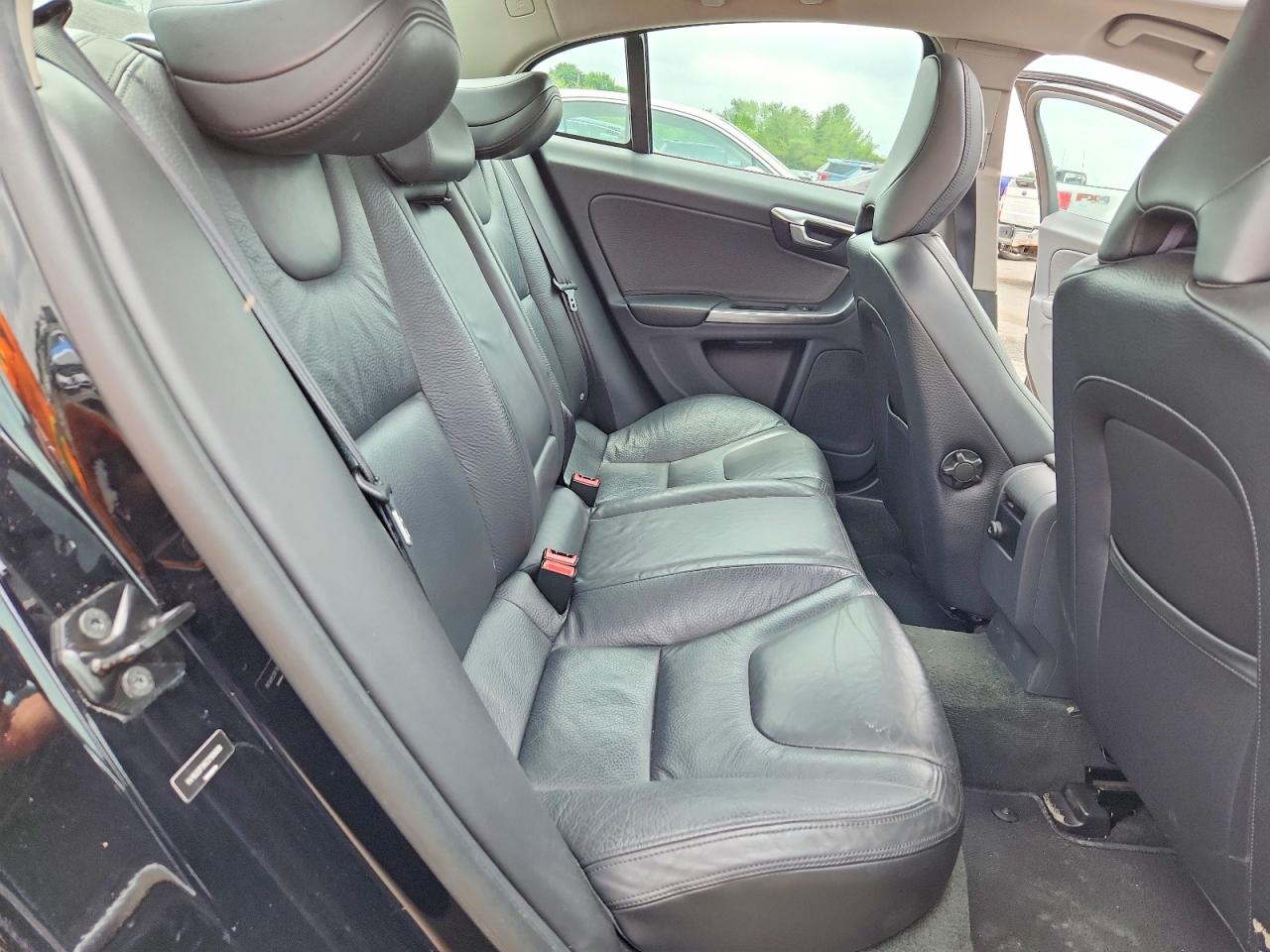 2012 Volvo S60 T5 Black vin: YV1622FS6C2109008