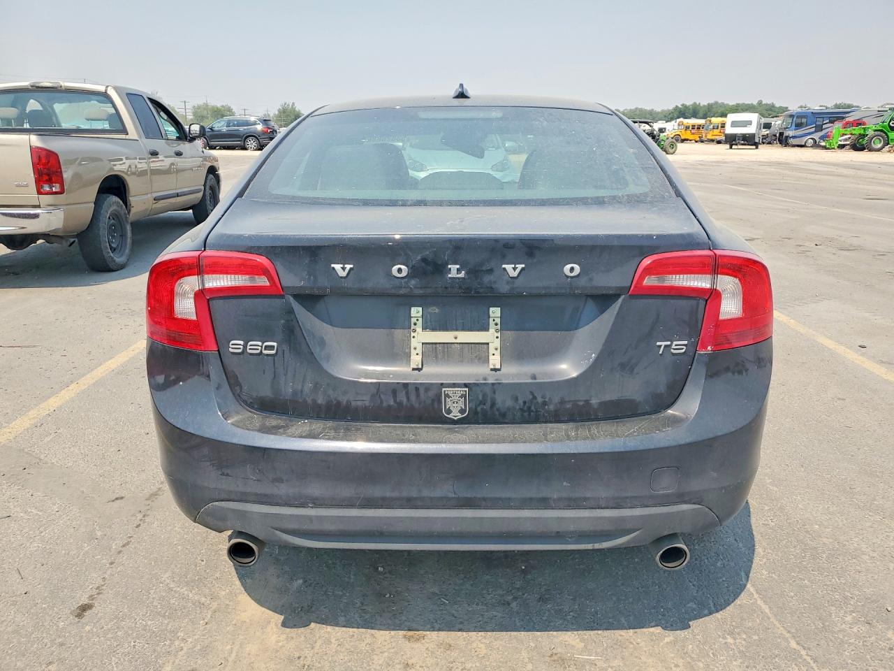 2012 Volvo S60 T5 Black vin: YV1622FS6C2139044