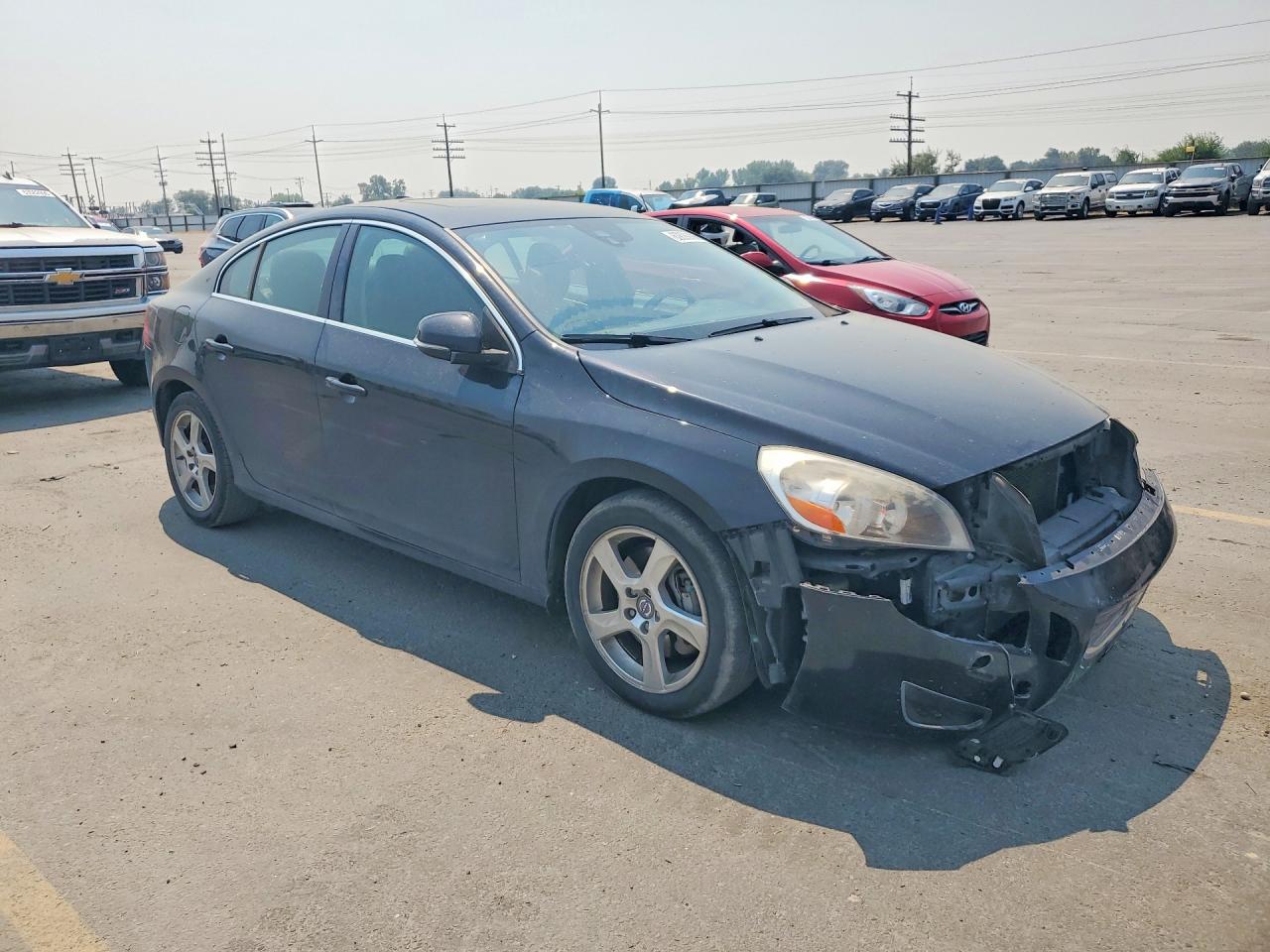 2012 Volvo S60 T5 Black vin: YV1622FS6C2139044