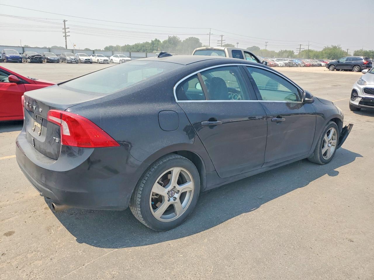 2012 Volvo S60 T5 Black vin: YV1622FS6C2139044