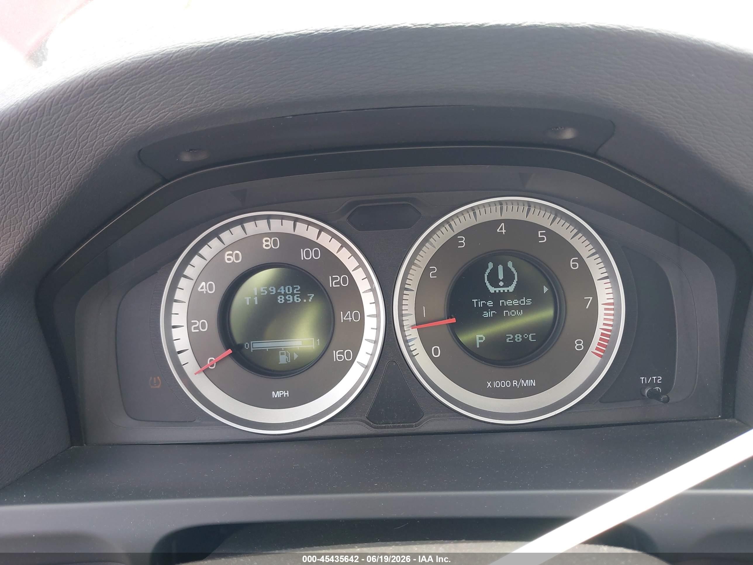 2012 Volvo S60 T5 Красный vin: YV1622FS7C2107977