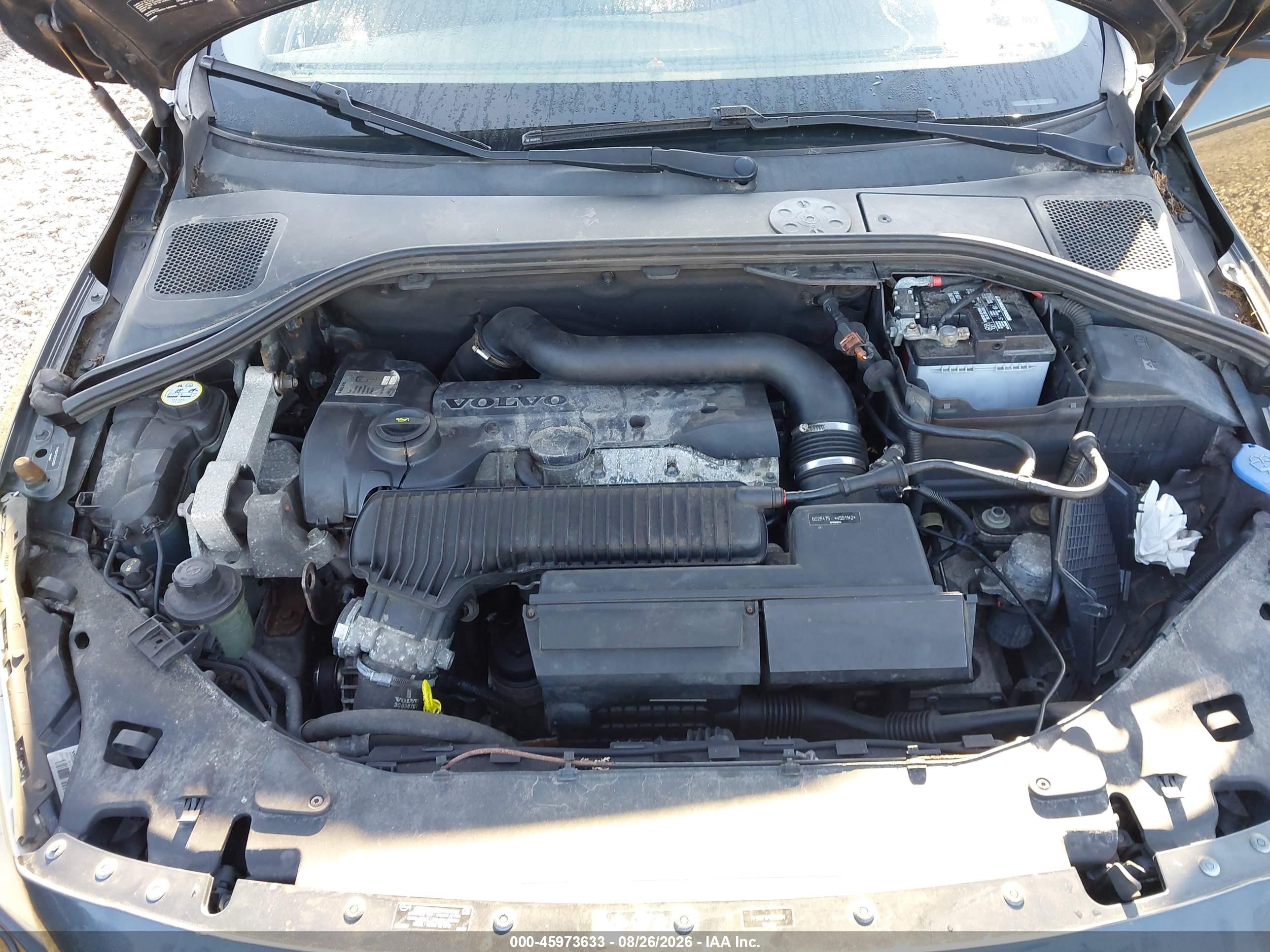 2012 Volvo S60 T5 Black vin: YV1622FS7C2120504