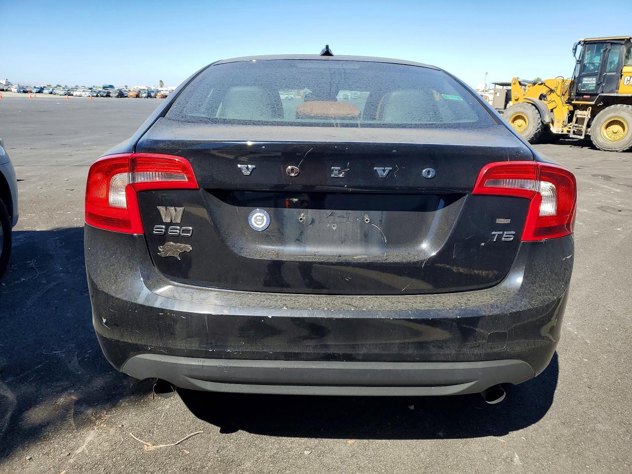 2012 Volvo S60 T5 Black vin: YV1622FS7C2133964
