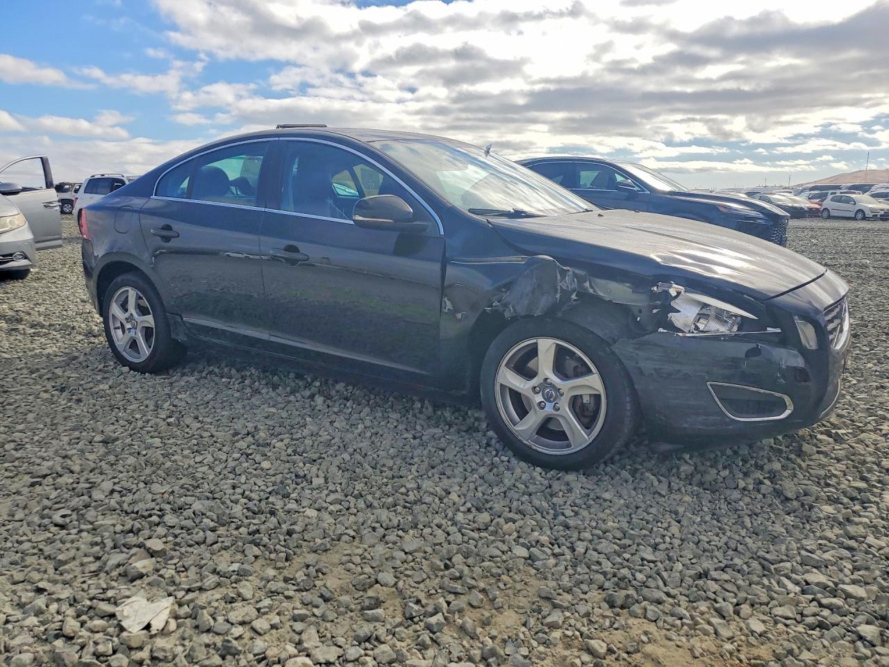 2012 Volvo S60 T5 Black vin: YV1622FS7C2133964