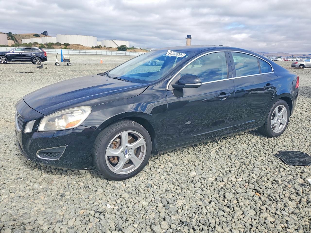 2012 Volvo S60 T5 Black vin: YV1622FS7C2133964