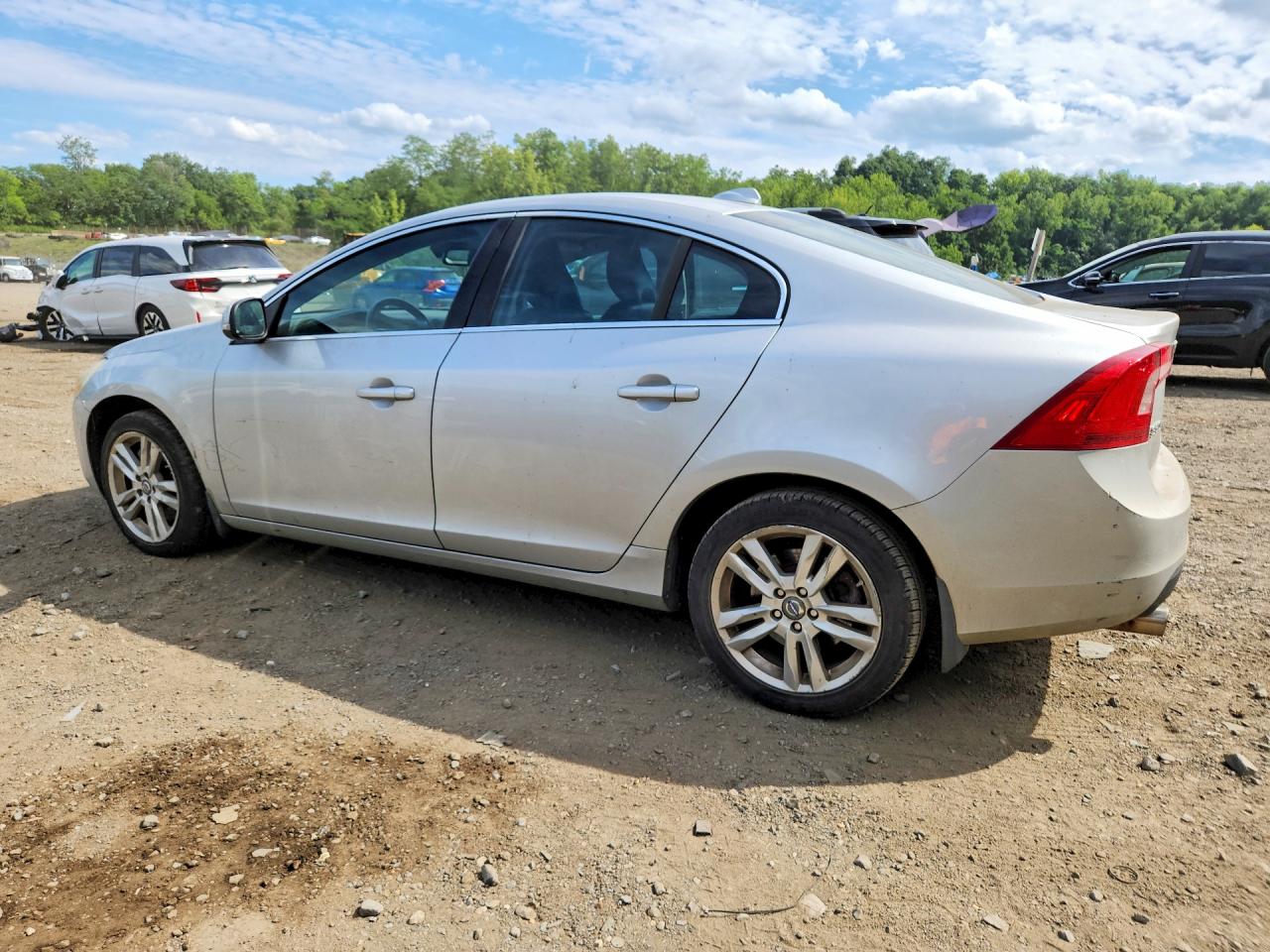 2012 Volvo S60 T5 Silver vin: YV1622FS8C2099887