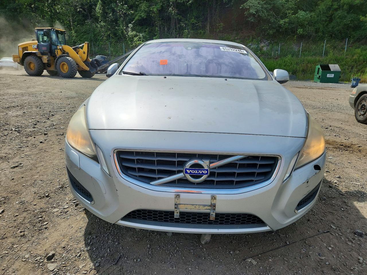 2012 Volvo S60 T5 Silver vin: YV1622FS8C2099887