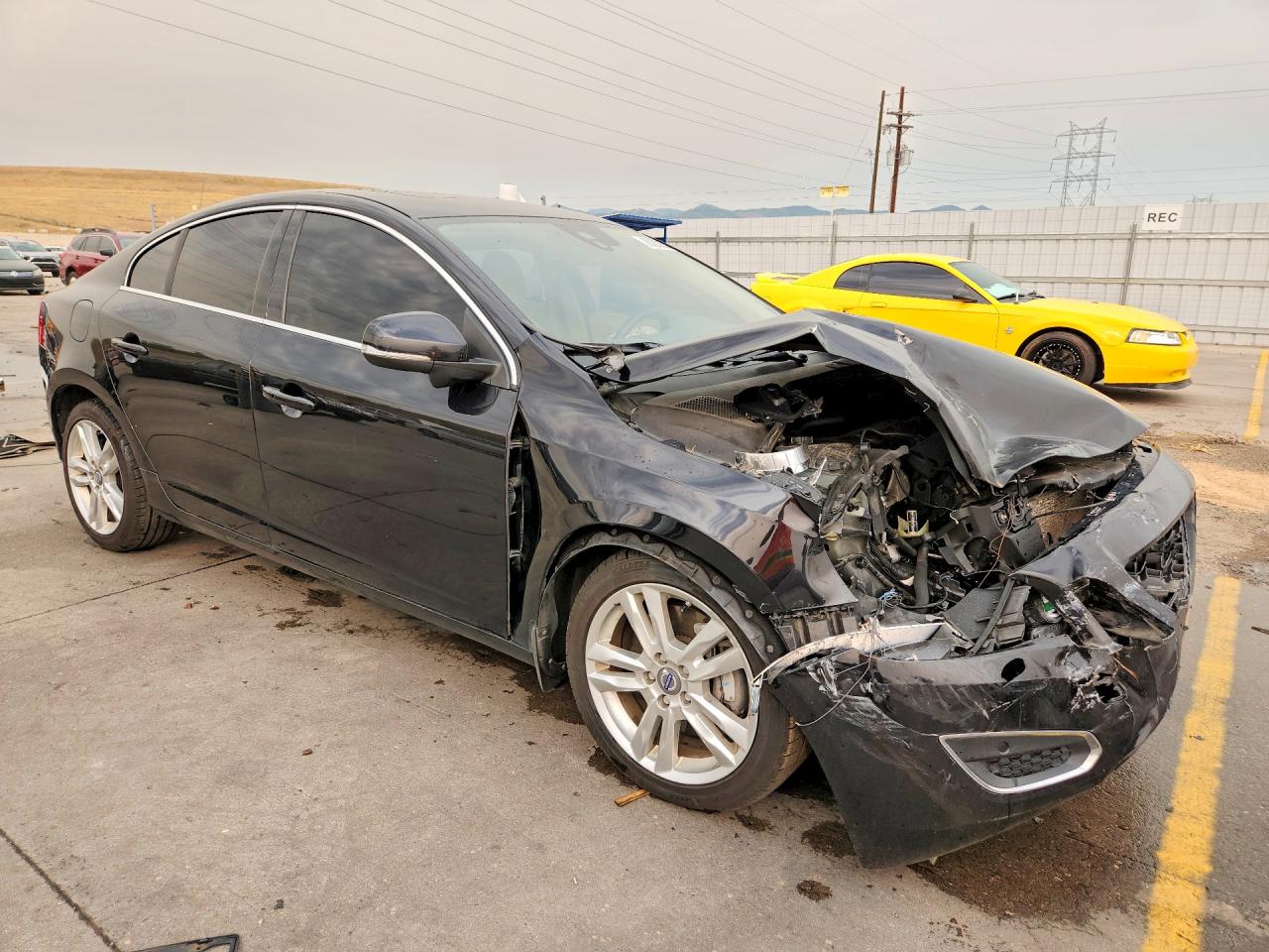 2012 Volvo S60 T5 Black vin: YV1622FS8C2111035