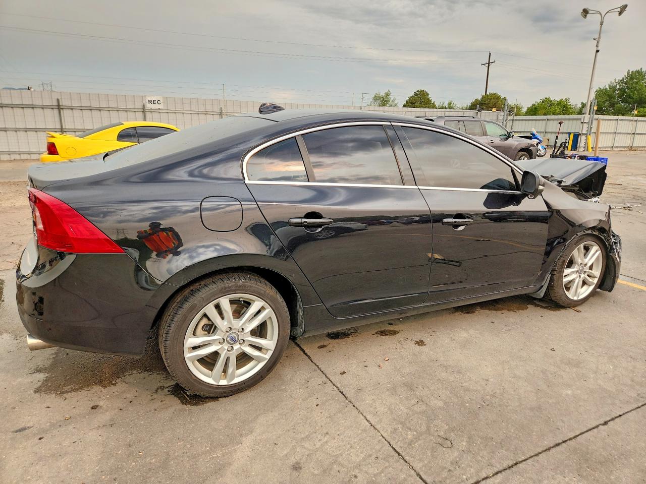 2012 Volvo S60 T5 Black vin: YV1622FS8C2111035