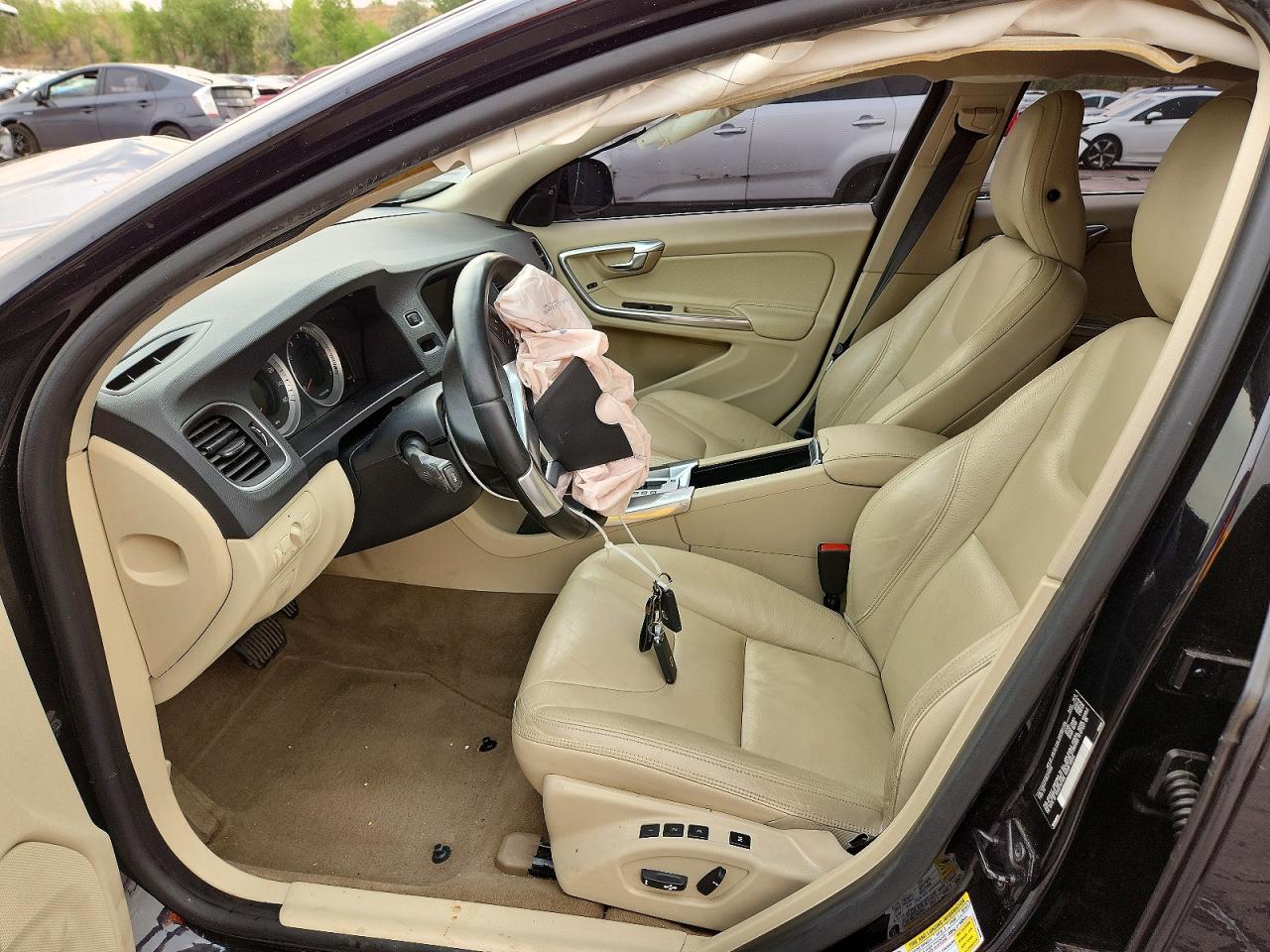 2012 Volvo S60 T5 Black vin: YV1622FS8C2111035