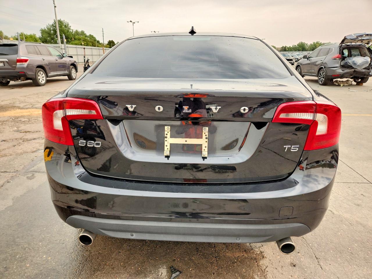 2012 Volvo S60 T5 Black vin: YV1622FS8C2111035