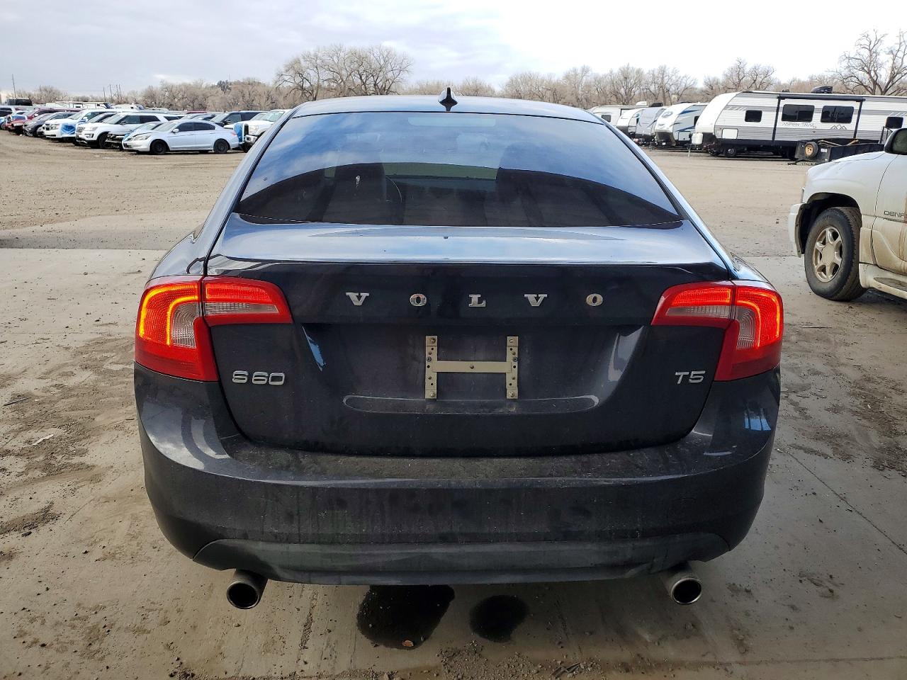 2012 Volvo S60 T5 Black vin: YV1622FS8C2130703