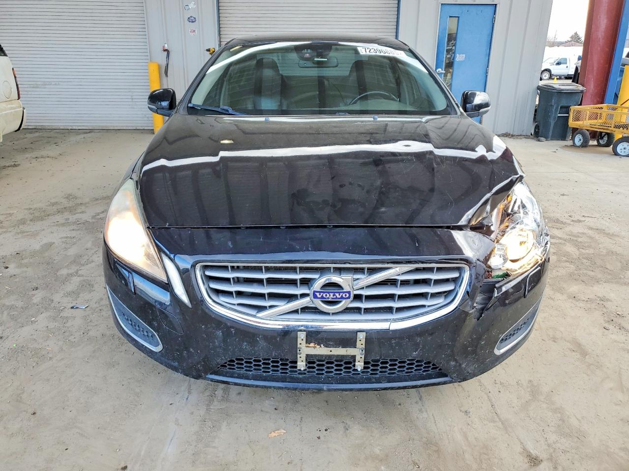 2012 Volvo S60 T5 Black vin: YV1622FS8C2130703