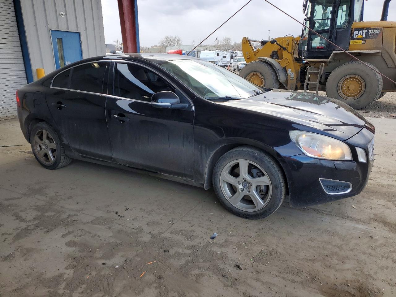 2012 Volvo S60 T5 Black vin: YV1622FS8C2130703