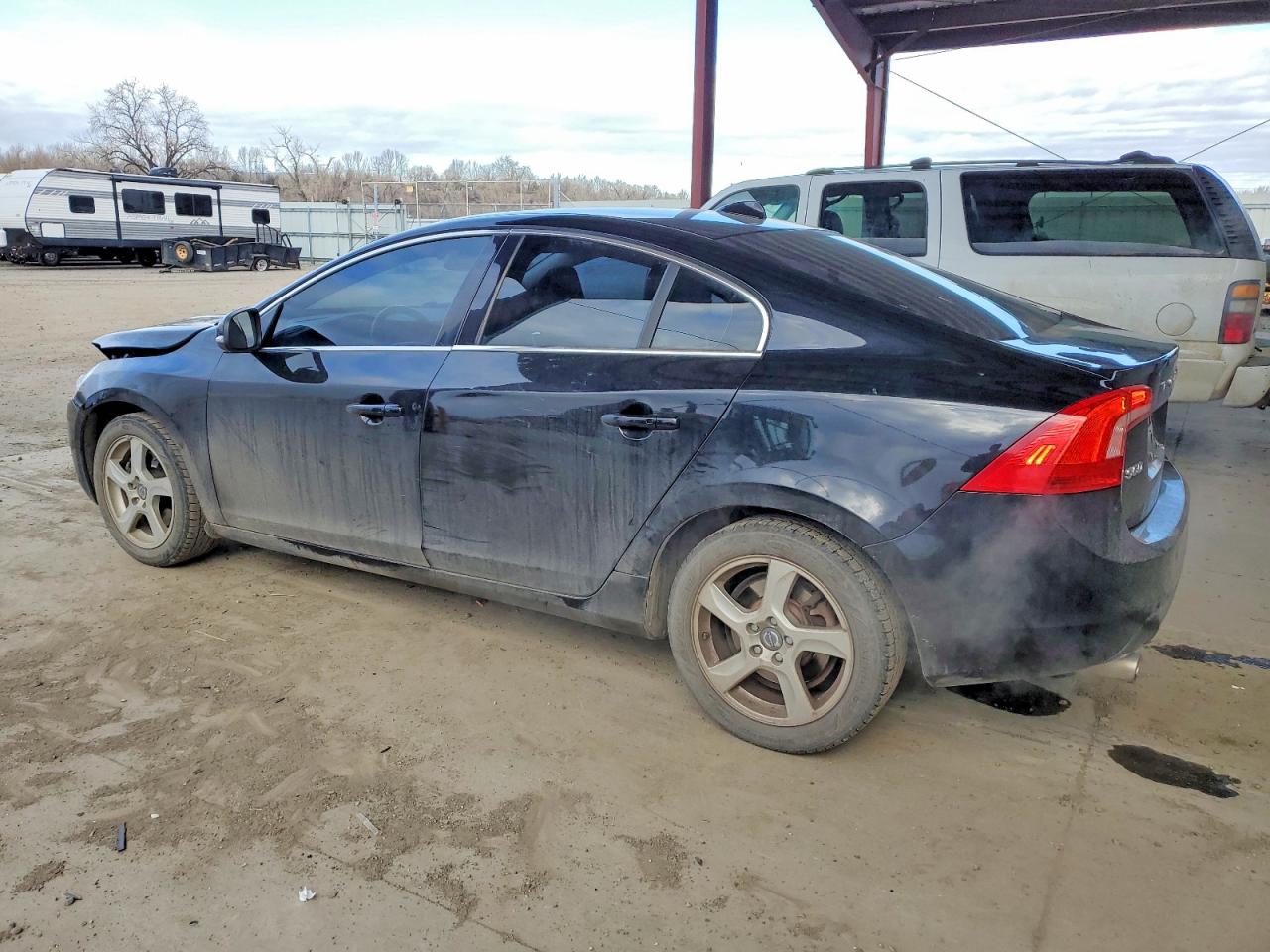 2012 Volvo S60 T5 Black vin: YV1622FS8C2130703