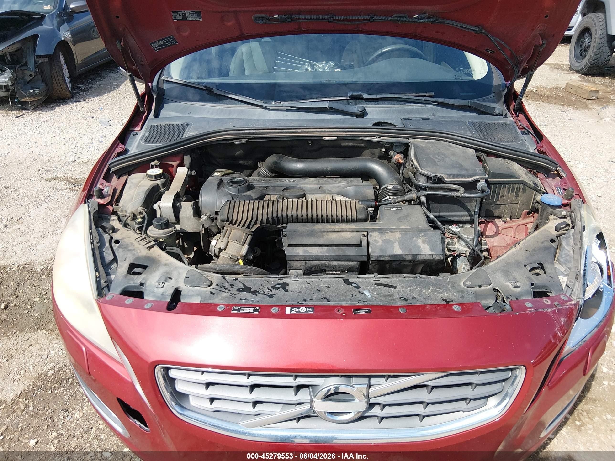 2012 Volvo S60 T5 Red vin: YV1622FS9C2033297