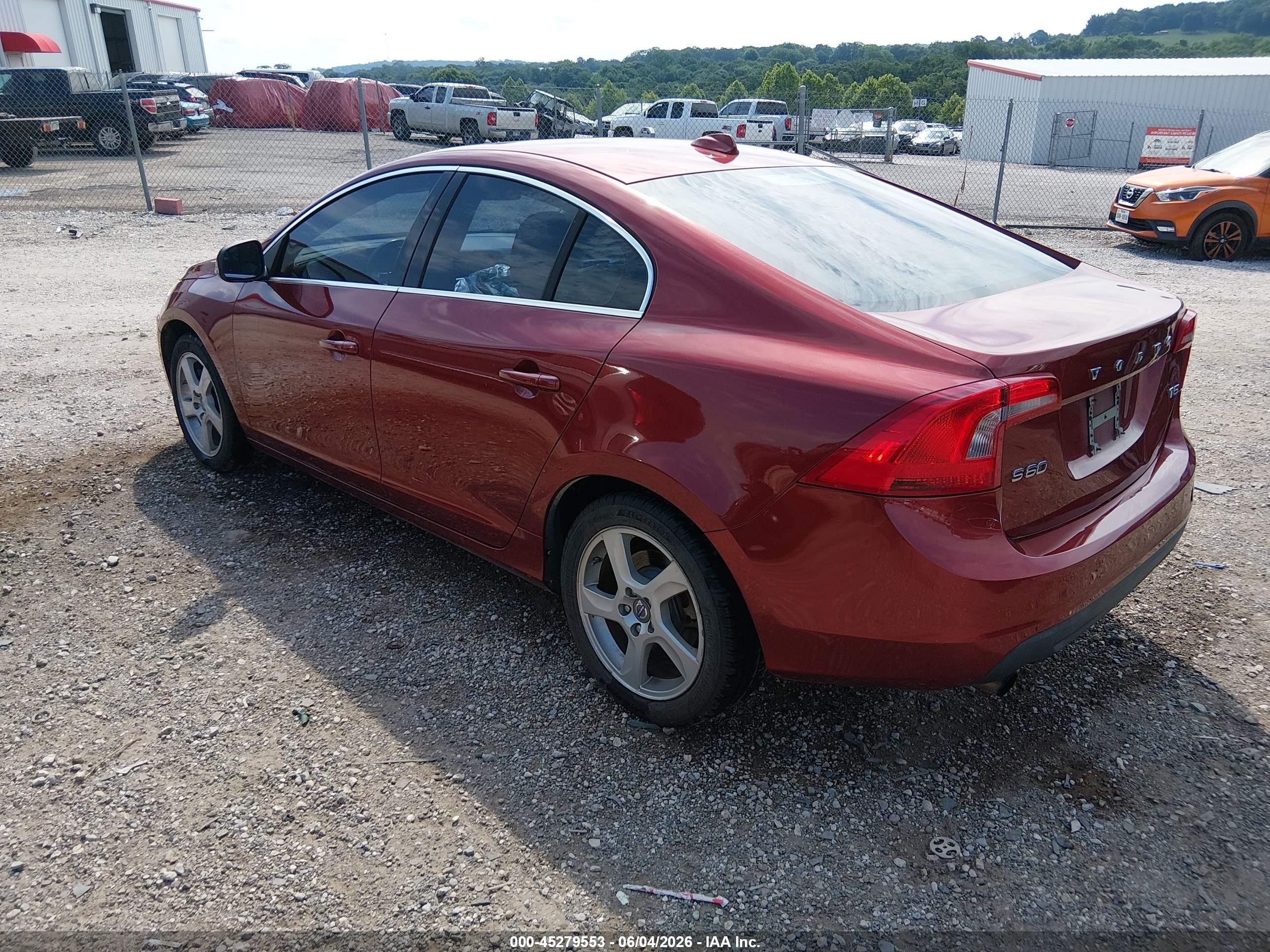2012 Volvo S60 T5 Red vin: YV1622FS9C2033297