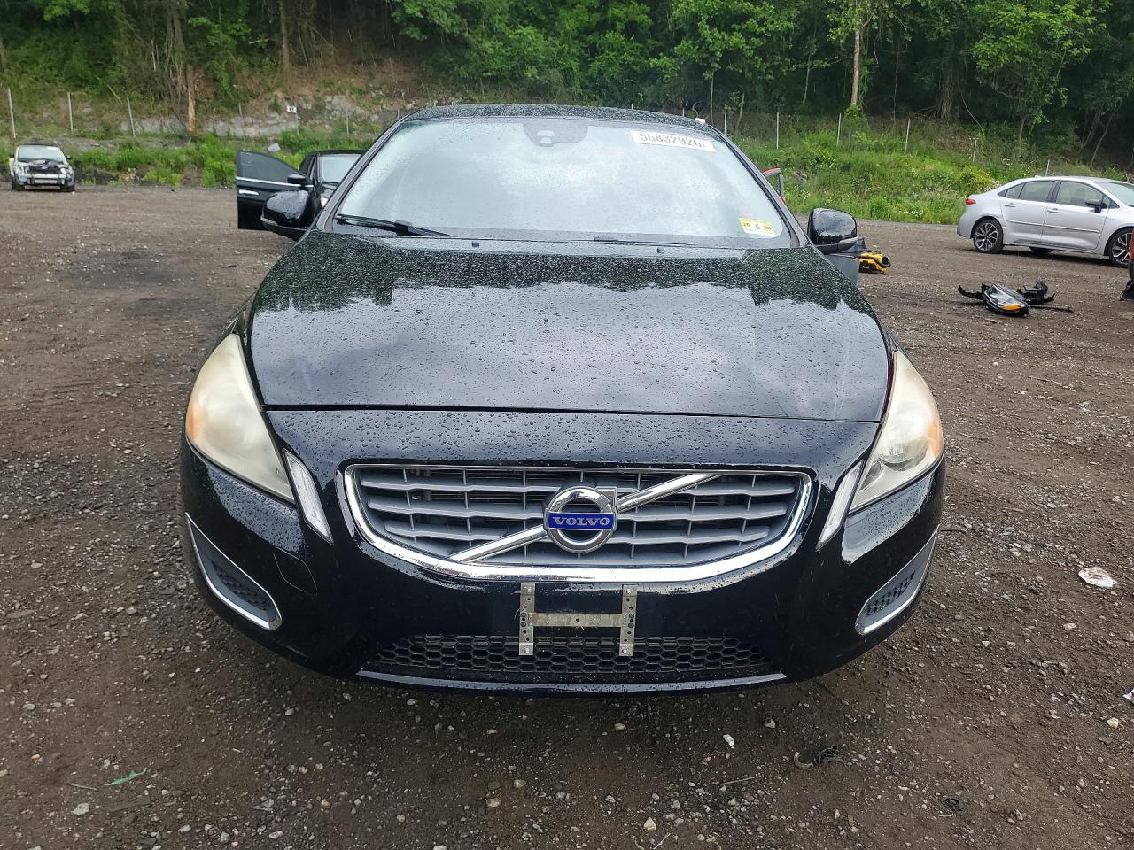 2012 Volvo S60 T5 Черный vin: YV1622FS9C2038256