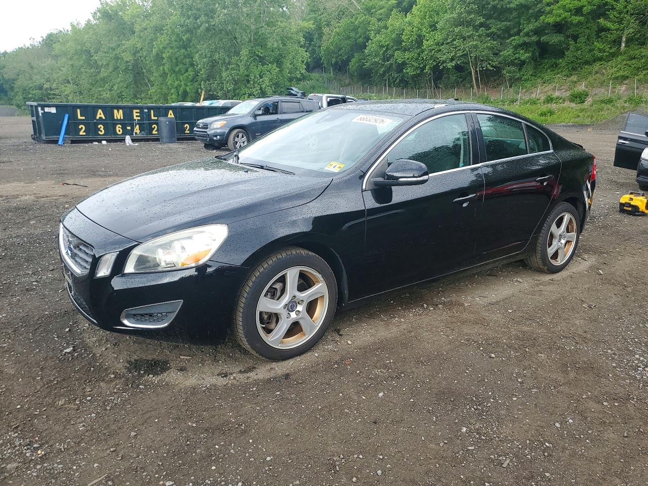 2012 Volvo S60 T5 Черный vin: YV1622FS9C2038256