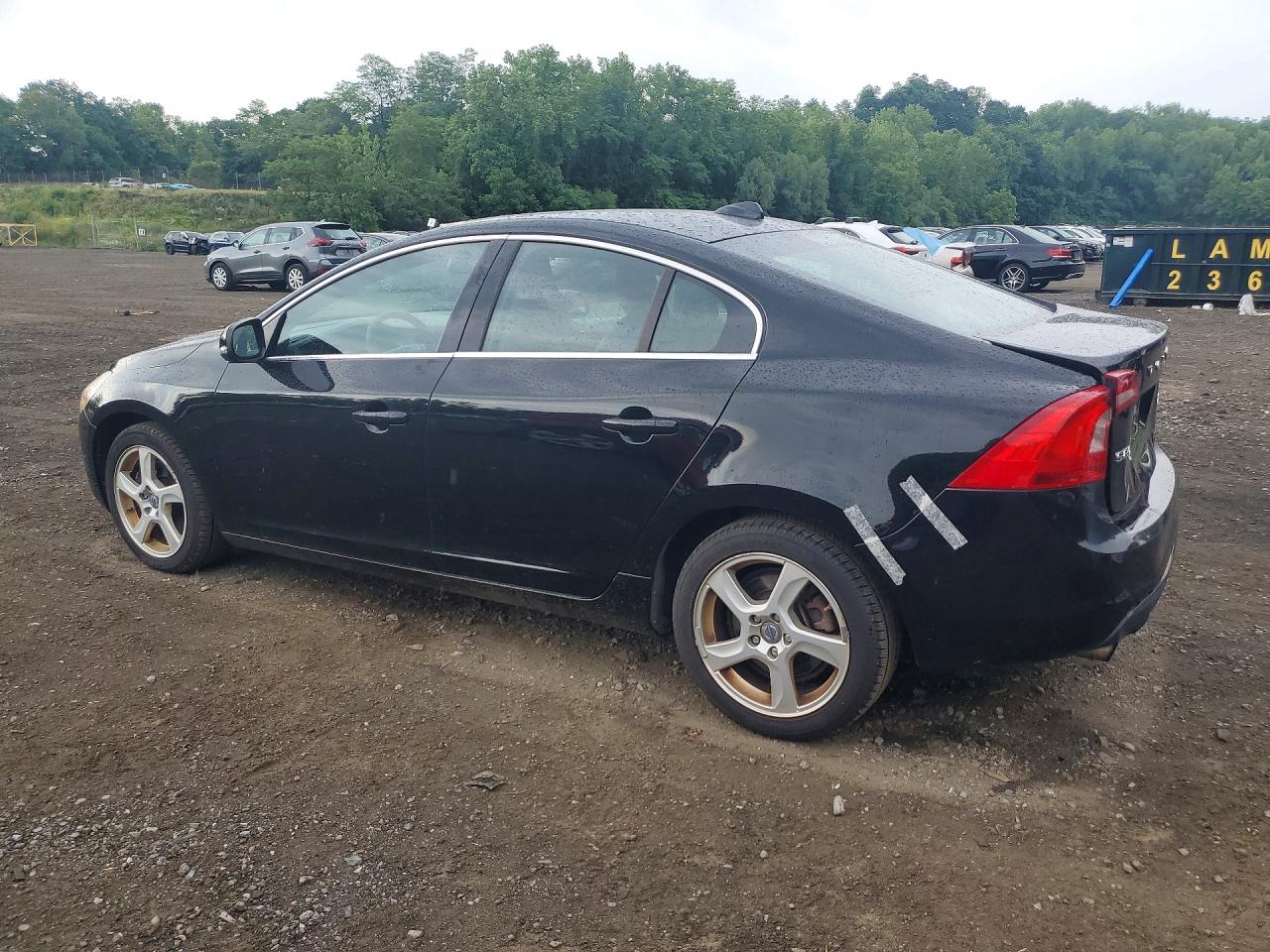 2012 Volvo S60 T5 Черный vin: YV1622FS9C2038256