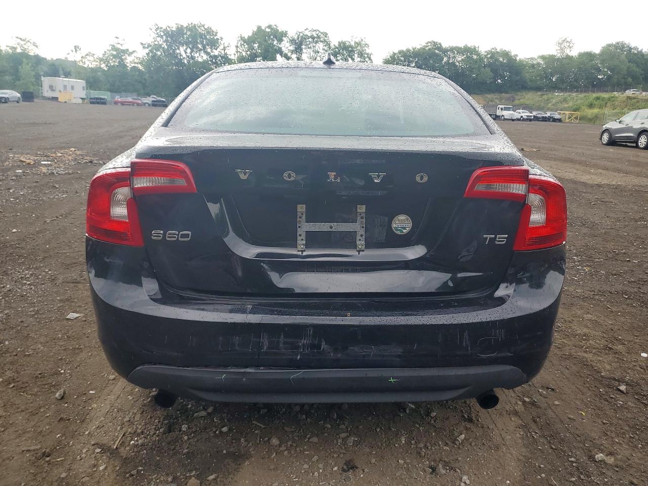 2012 Volvo S60 T5 Черный vin: YV1622FS9C2038256