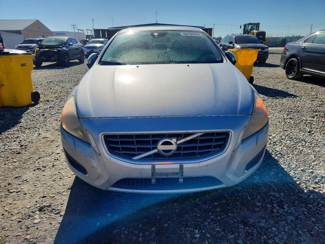 2012 Volvo S60 T5 Silver vin: YV1622FS9C2040895