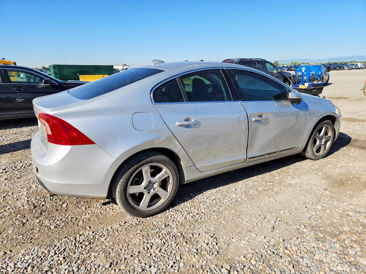 2012 Volvo S60 T5 Silver vin: YV1622FS9C2040895