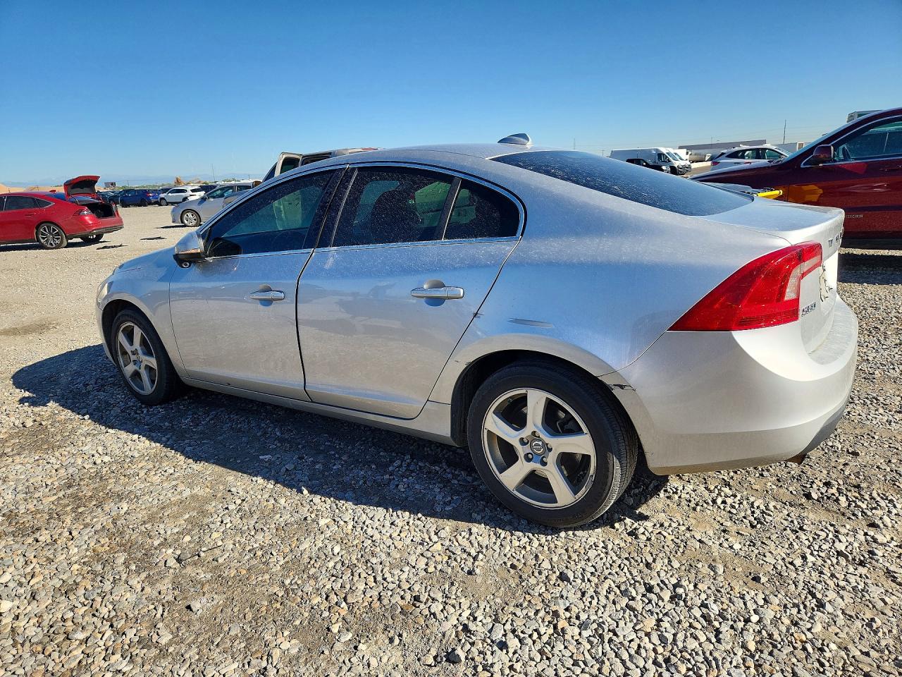 2012 Volvo S60 T5 Silver vin: YV1622FS9C2040895